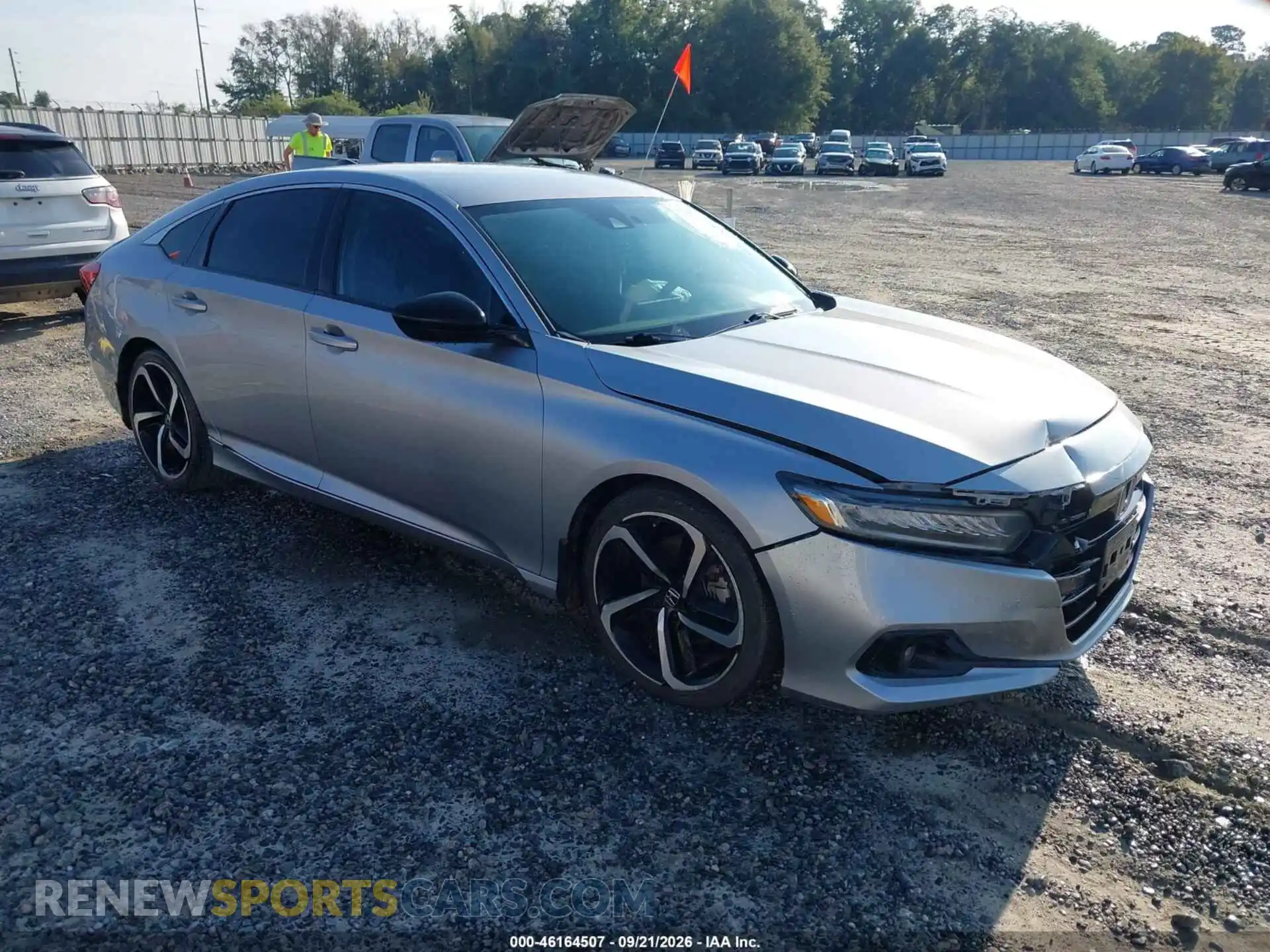 1 Фотография поврежденного автомобиля 1HGCV1F49MA075313 HONDA ACCORD 2021