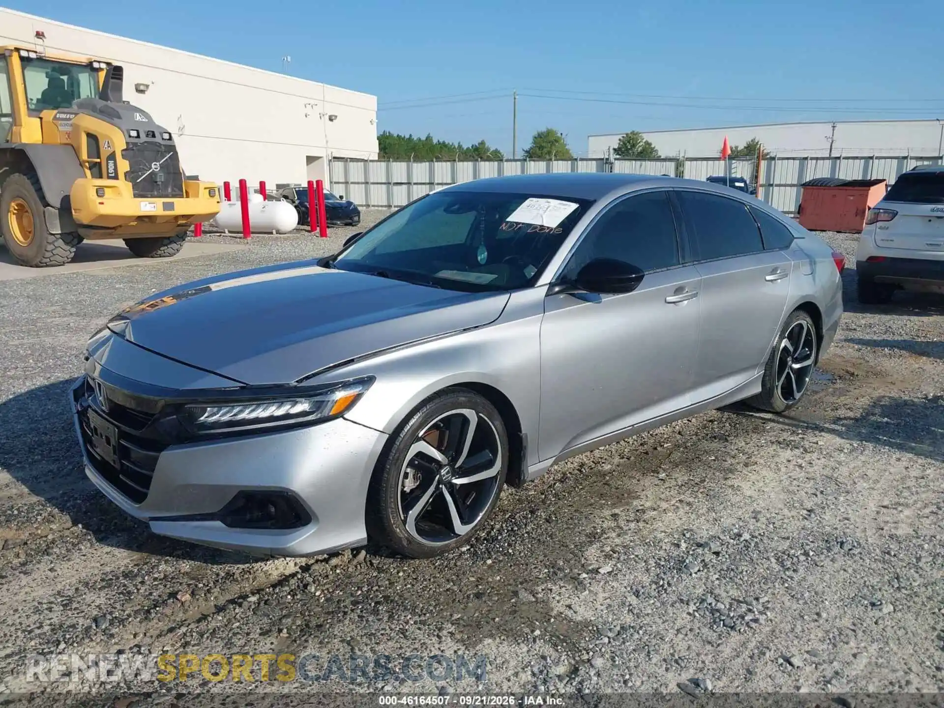 2 Фотография поврежденного автомобиля 1HGCV1F49MA075313 HONDA ACCORD 2021