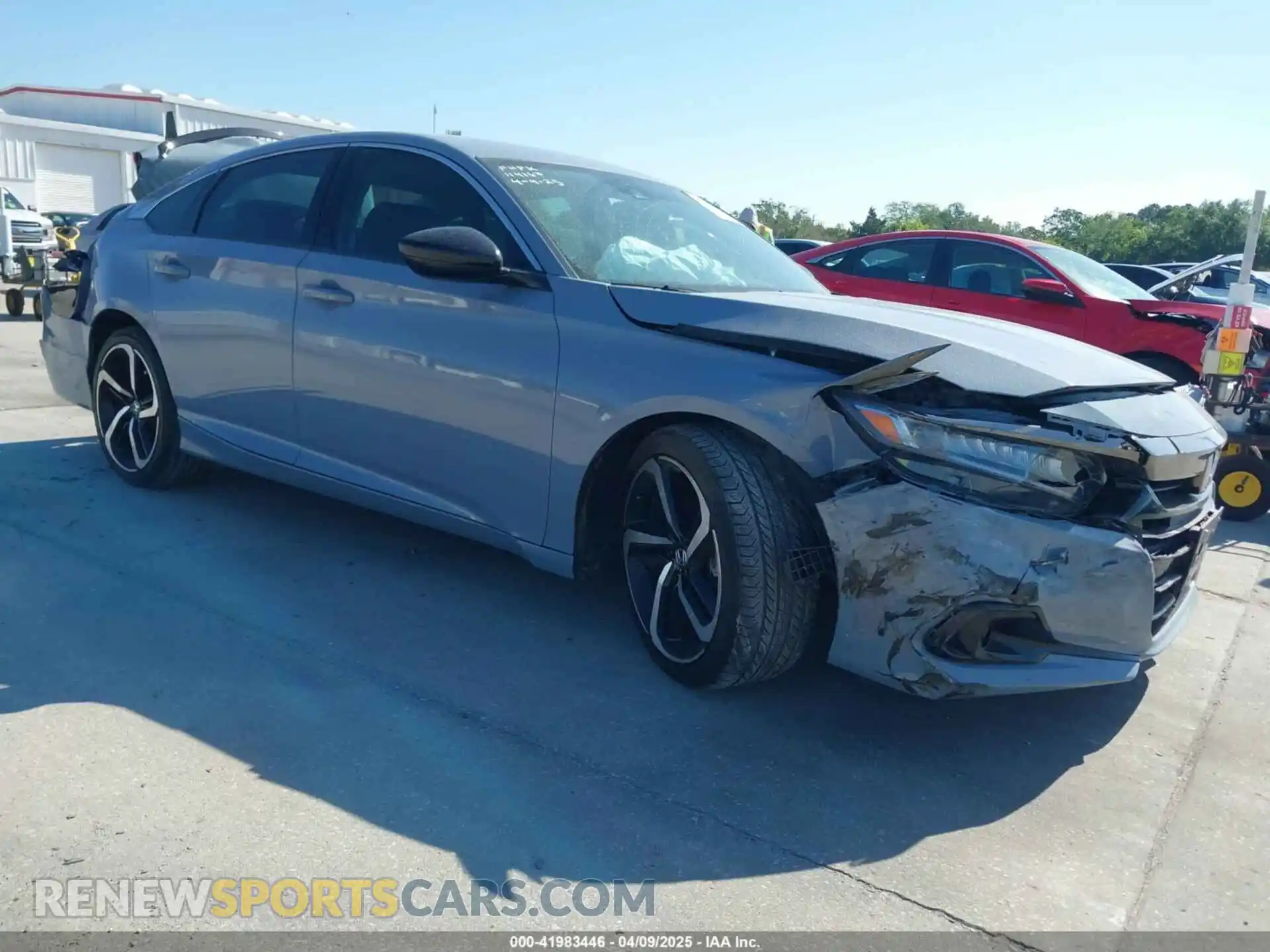 1 Photograph of a damaged car 1HGCV1F49MA088529 HONDA ACCORD 2021