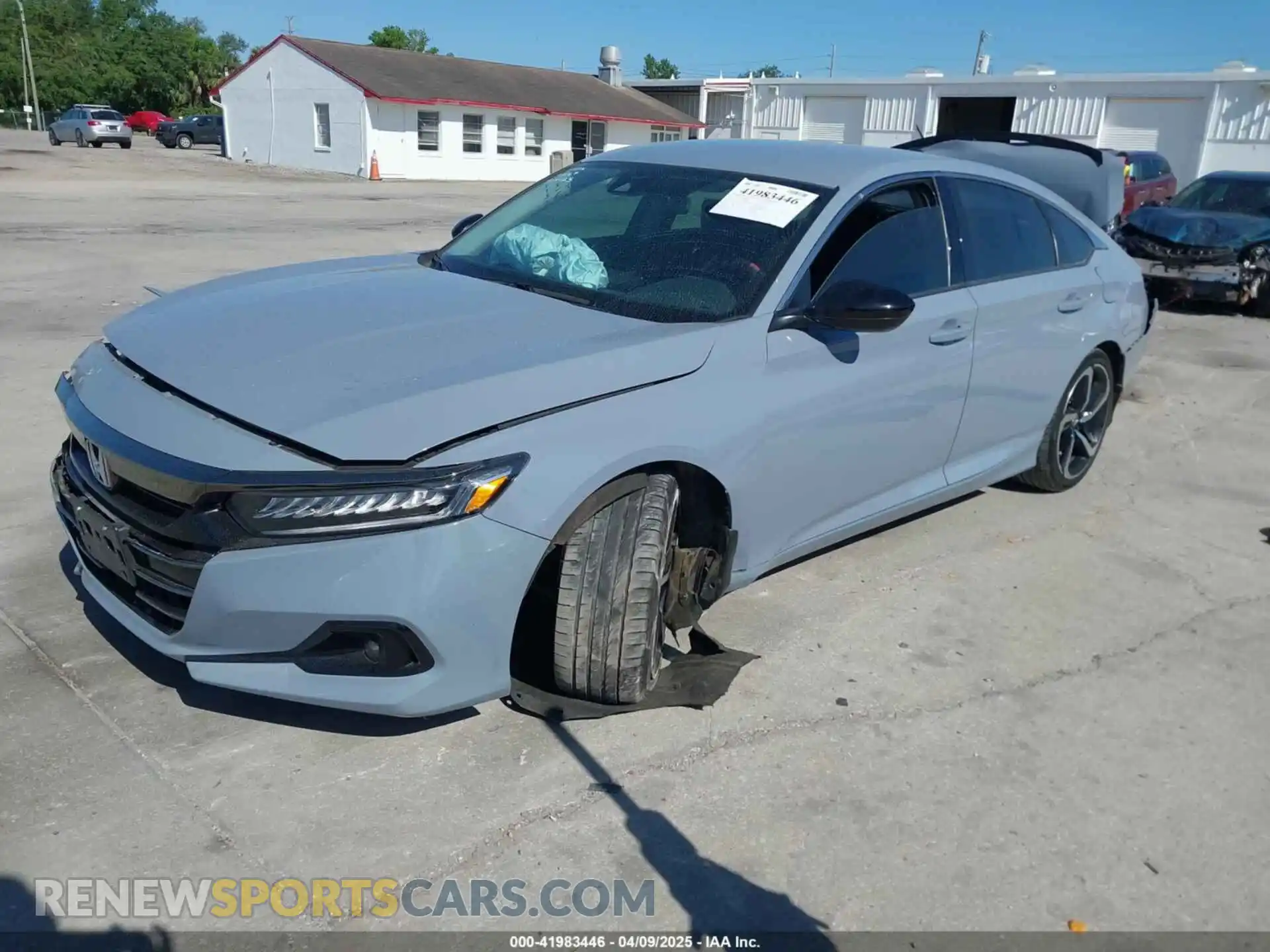 2 Photograph of a damaged car 1HGCV1F49MA088529 HONDA ACCORD 2021