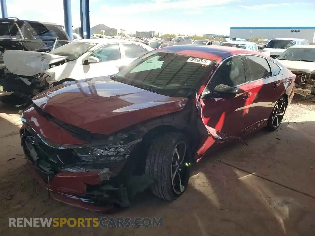 1 fotografías del automóvil dañado 1HGCV1F49MA090328 HONDA ACCORD 2021