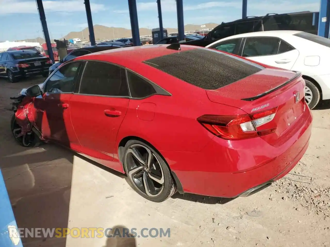 2 fotografías del automóvil dañado 1HGCV1F49MA090328 HONDA ACCORD 2021