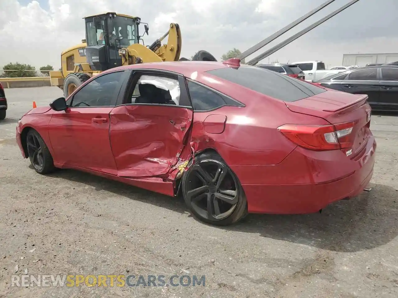 2 Photograph of a damaged car 1HGCV1F49MA091365 HONDA ACCORD 2021