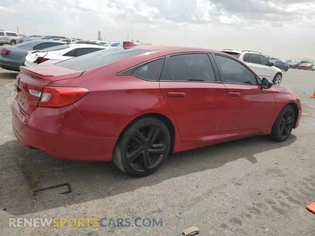 3 Photograph of a damaged car 1HGCV1F49MA091365 HONDA ACCORD 2021