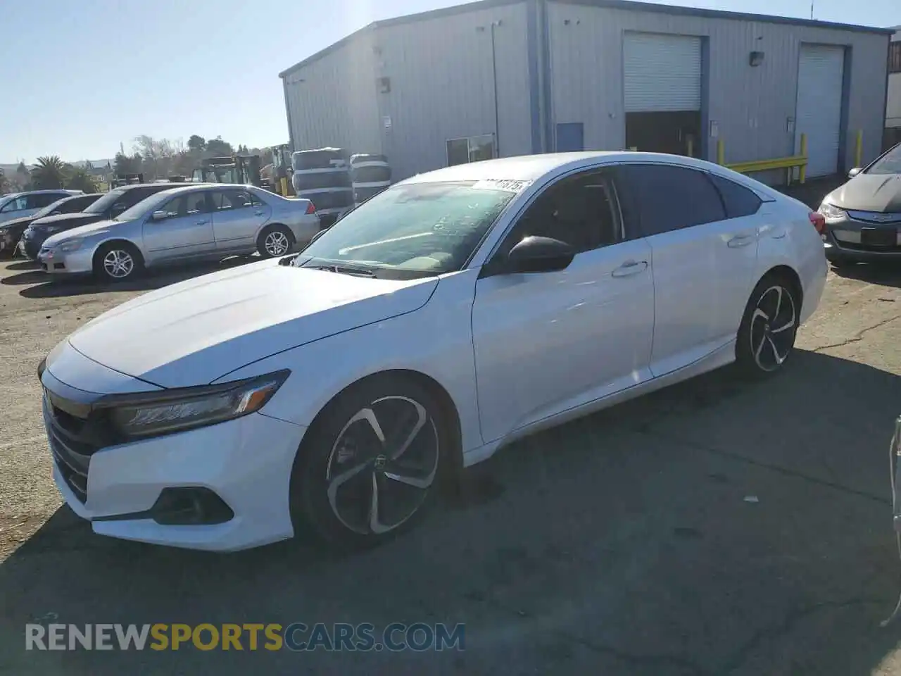1 Photograph of a damaged car 1HGCV1F49MA107984 HONDA ACCORD 2021