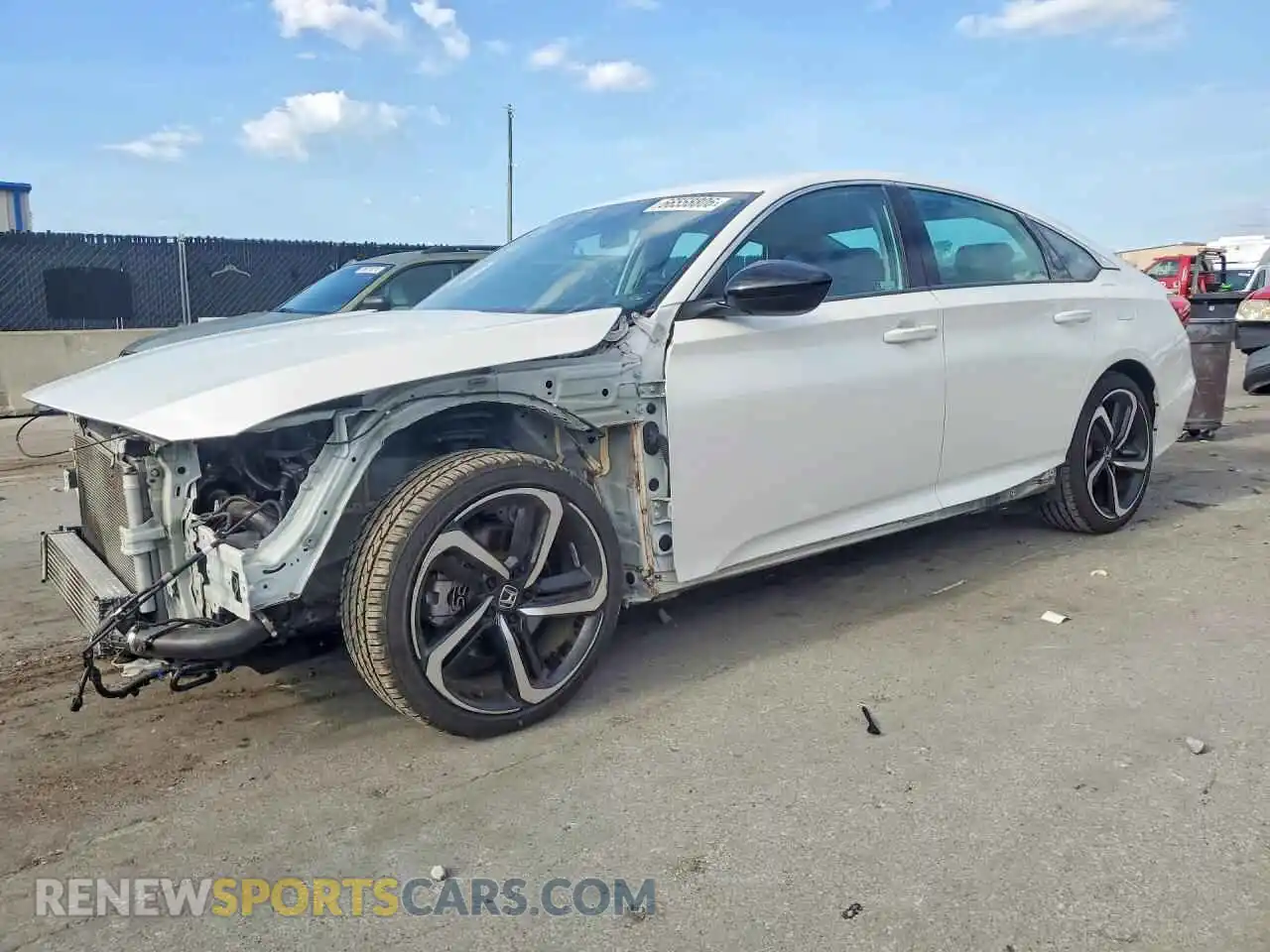 1 Photograph of a damaged car 1HGCV1F49MA108035 HONDA ACCORD 2021