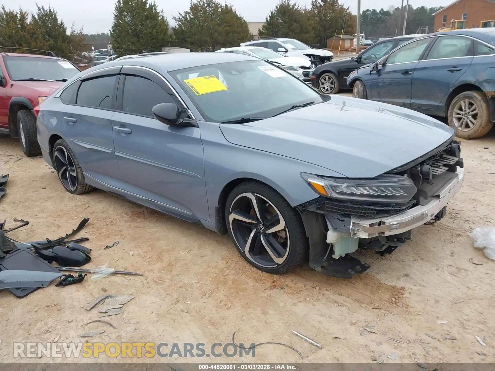 1 Photograph of a damaged car 1HGCV1F49MA116149 HONDA ACCORD 2021