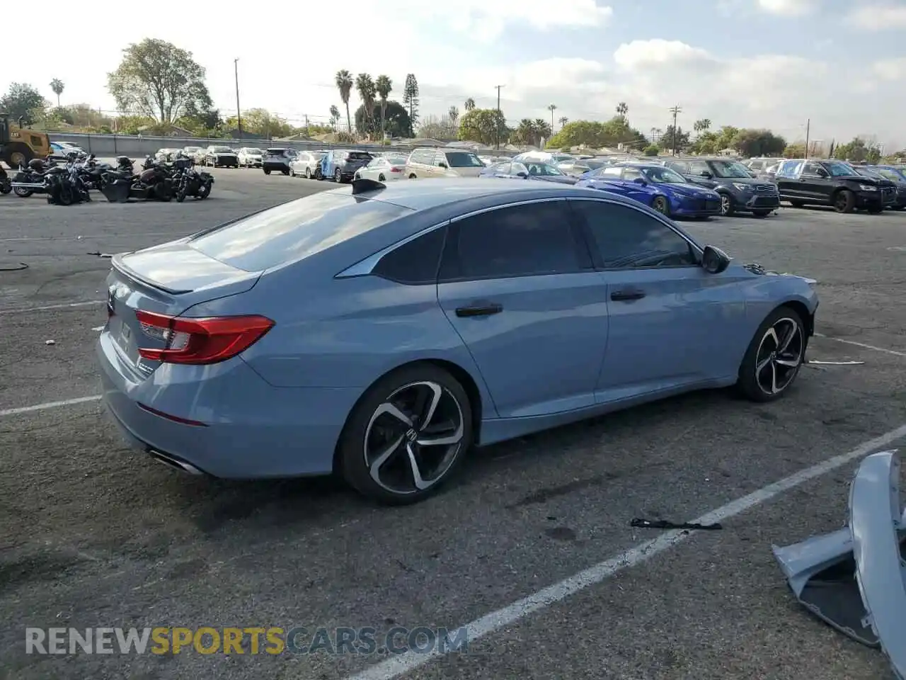 3 Photograph of a damaged car 1HGCV1F49MA123117 HONDA ACCORD 2021