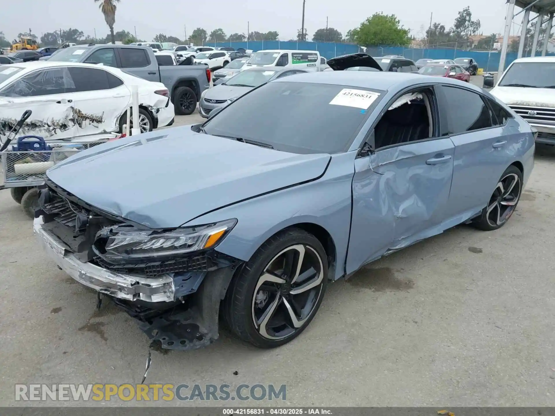 2 Photograph of a damaged car 1HGCV1F49MA124168 HONDA ACCORD 2021