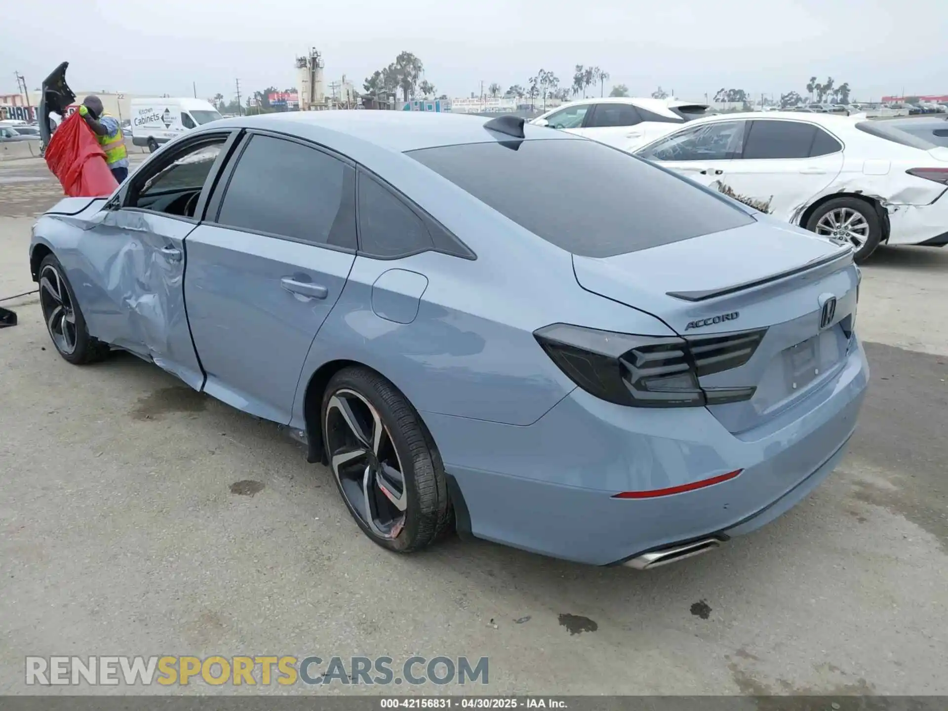 3 Photograph of a damaged car 1HGCV1F49MA124168 HONDA ACCORD 2021