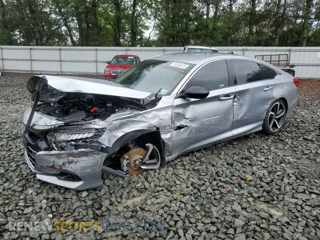 1 Photograph of a damaged car 1HGCV1F4XMA009966 HONDA ACCORD 2021