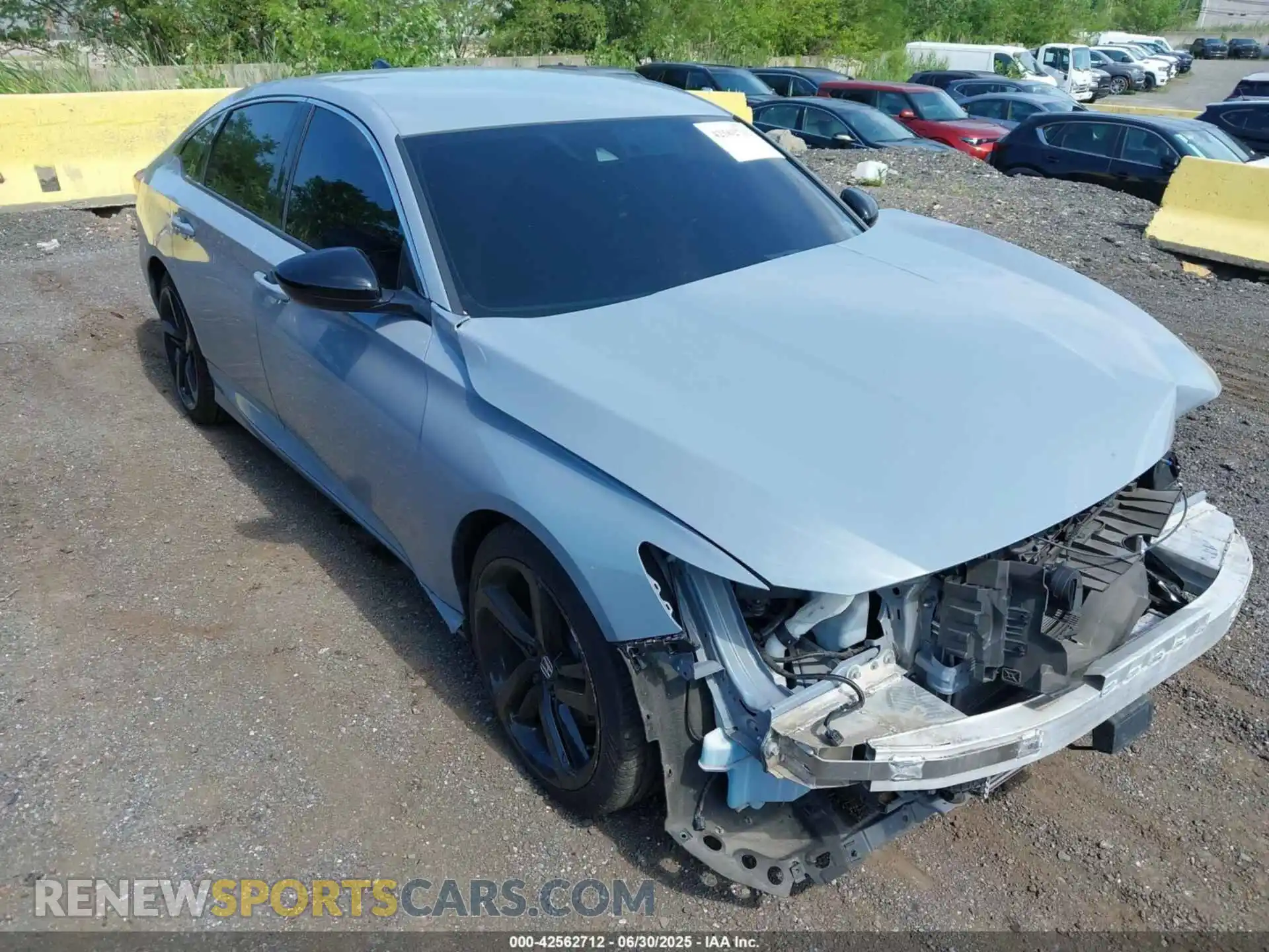 1 Photograph of a damaged car 1HGCV1F4XMA040425 HONDA ACCORD 2021