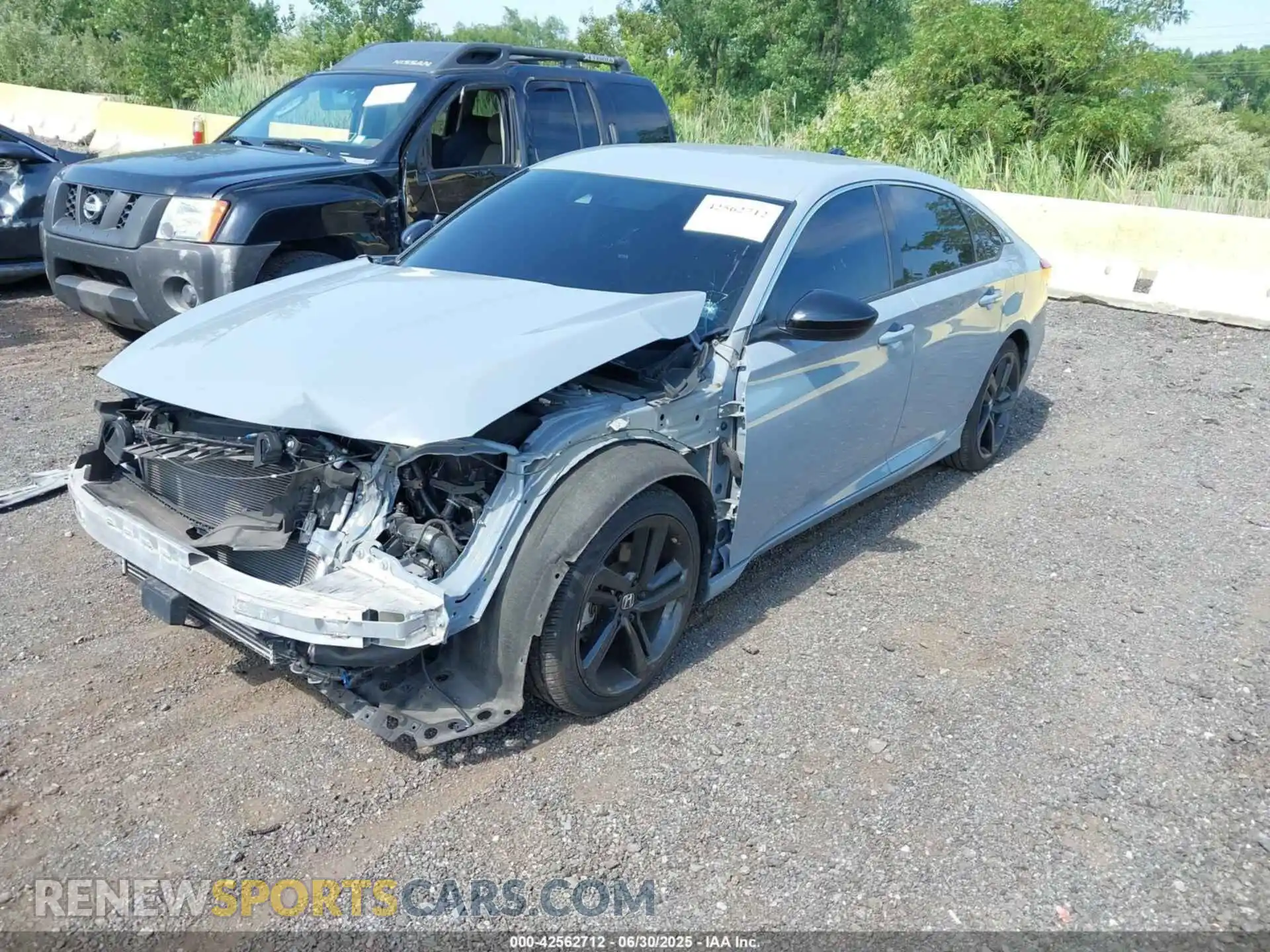 2 Photograph of a damaged car 1HGCV1F4XMA040425 HONDA ACCORD 2021