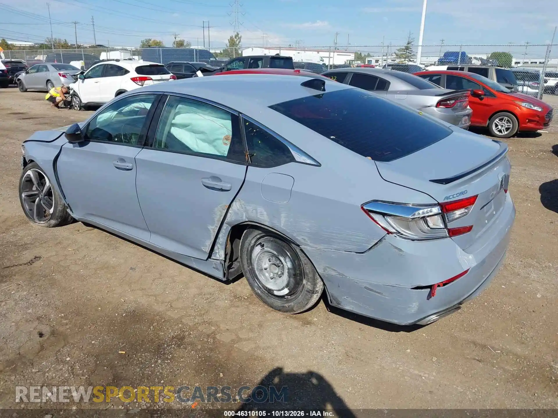3 Photograph of a damaged car 1HGCV1F4XMA084358 HONDA ACCORD 2021