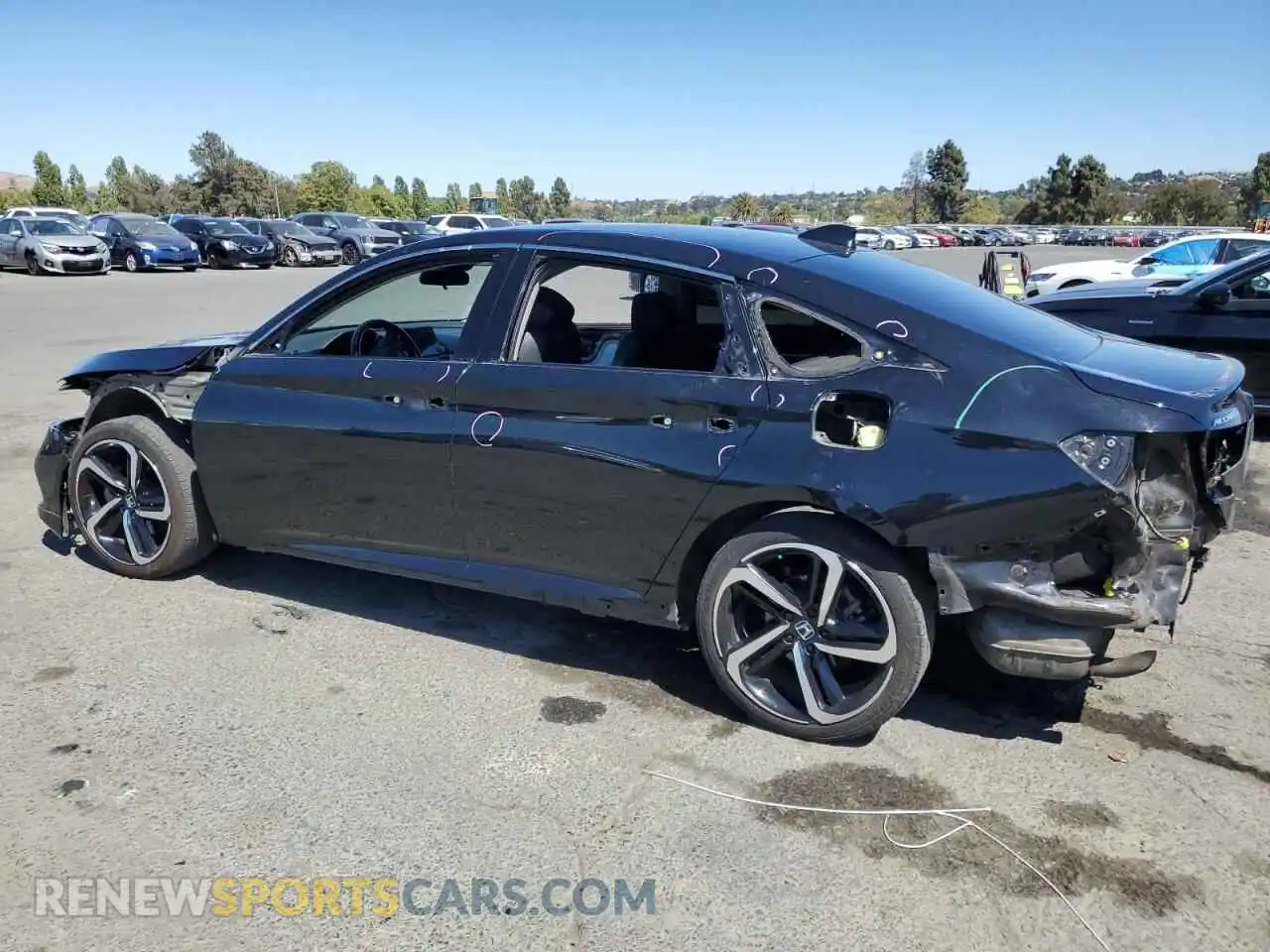 2 Photograph of a damaged car 1HGCV1F4XMA086546 HONDA ACCORD 2021