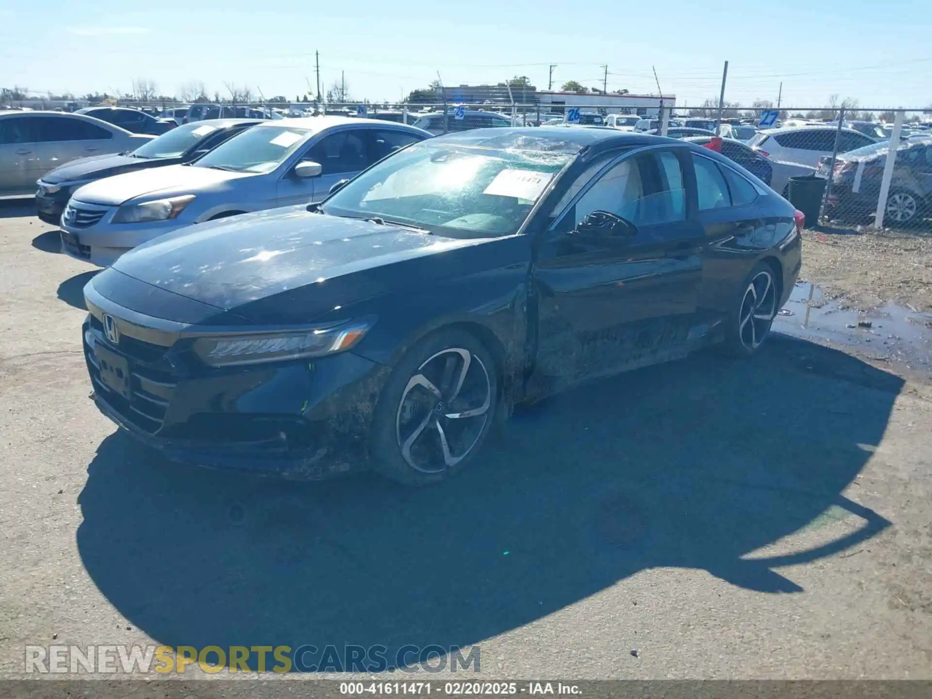 2 Photograph of a damaged car 1HGCV1F4XMA101840 HONDA ACCORD 2021