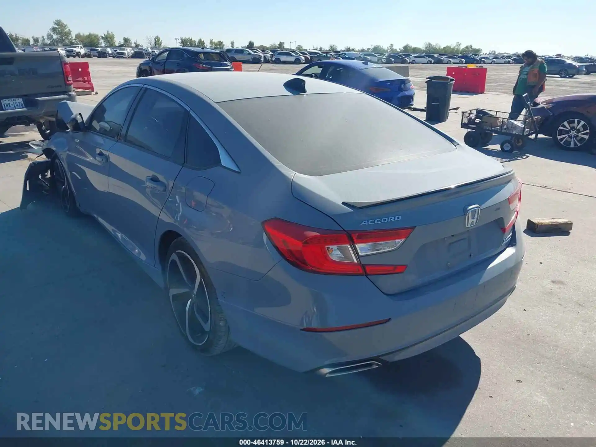 3 Photograph of a damaged car 1HGCV1F4XMA104852 HONDA ACCORD 2021