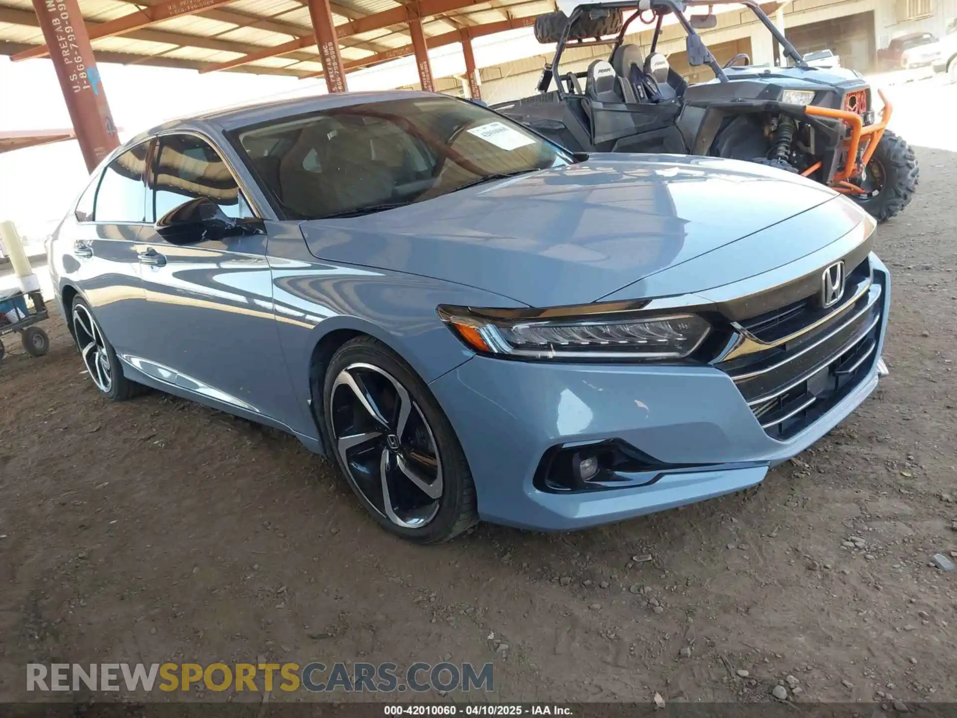 1 Photograph of a damaged car 1HGCV1F4XMA118329 HONDA ACCORD 2021