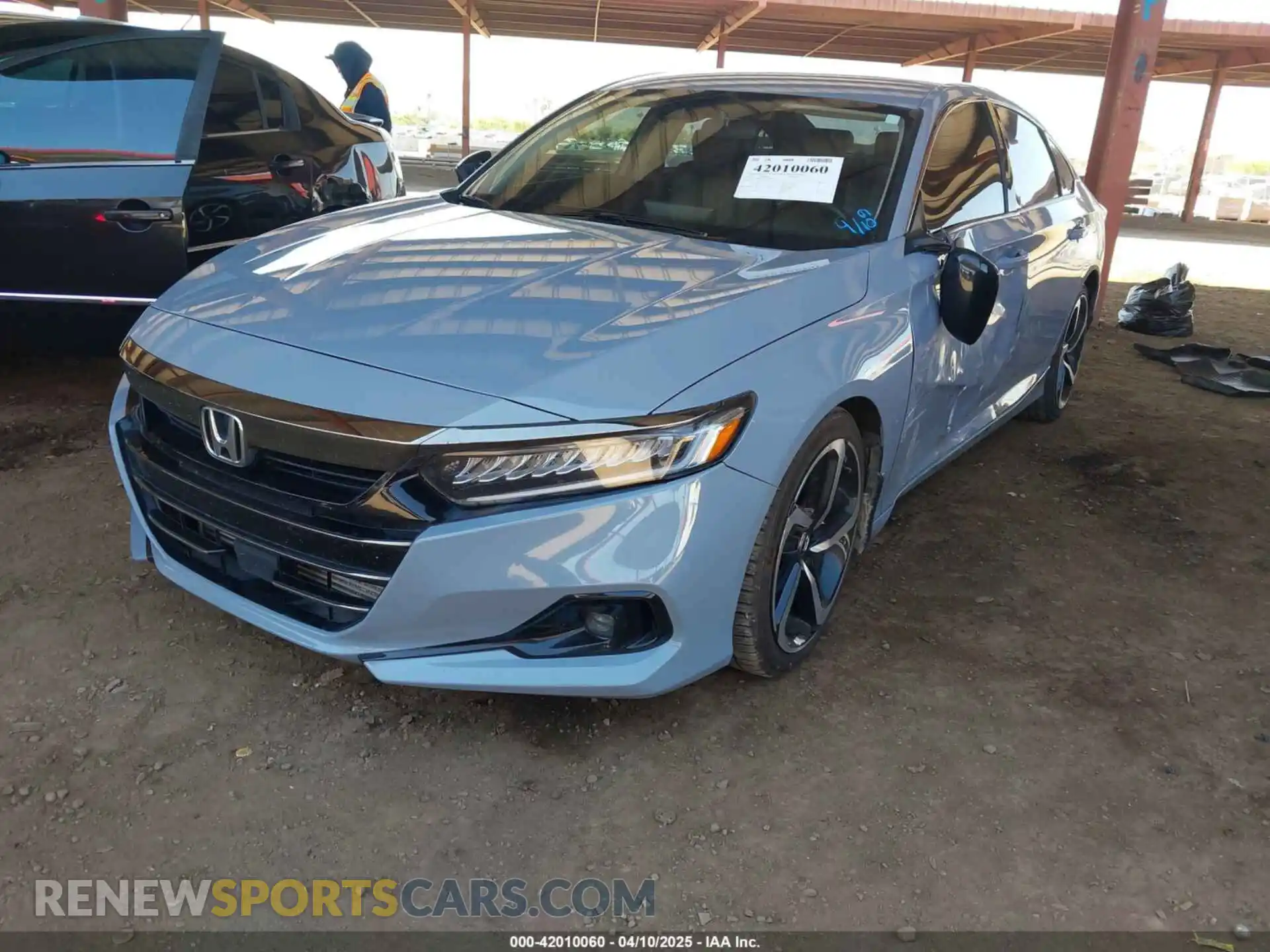 2 Photograph of a damaged car 1HGCV1F4XMA118329 HONDA ACCORD 2021