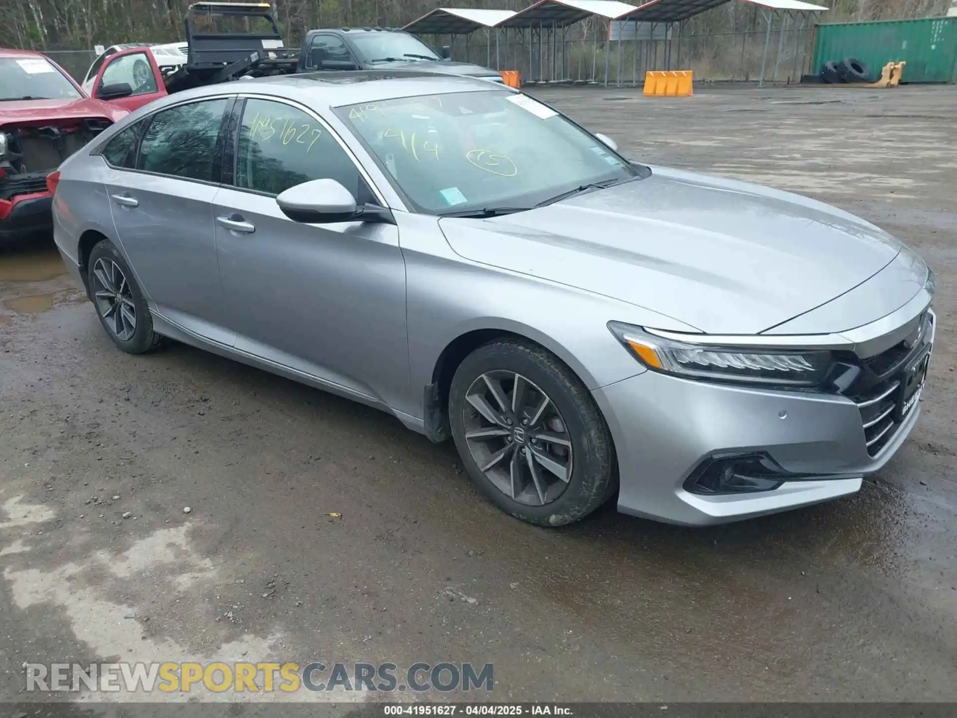 1 Photograph of a damaged car 1HGCV1F50MA074463 HONDA ACCORD 2021