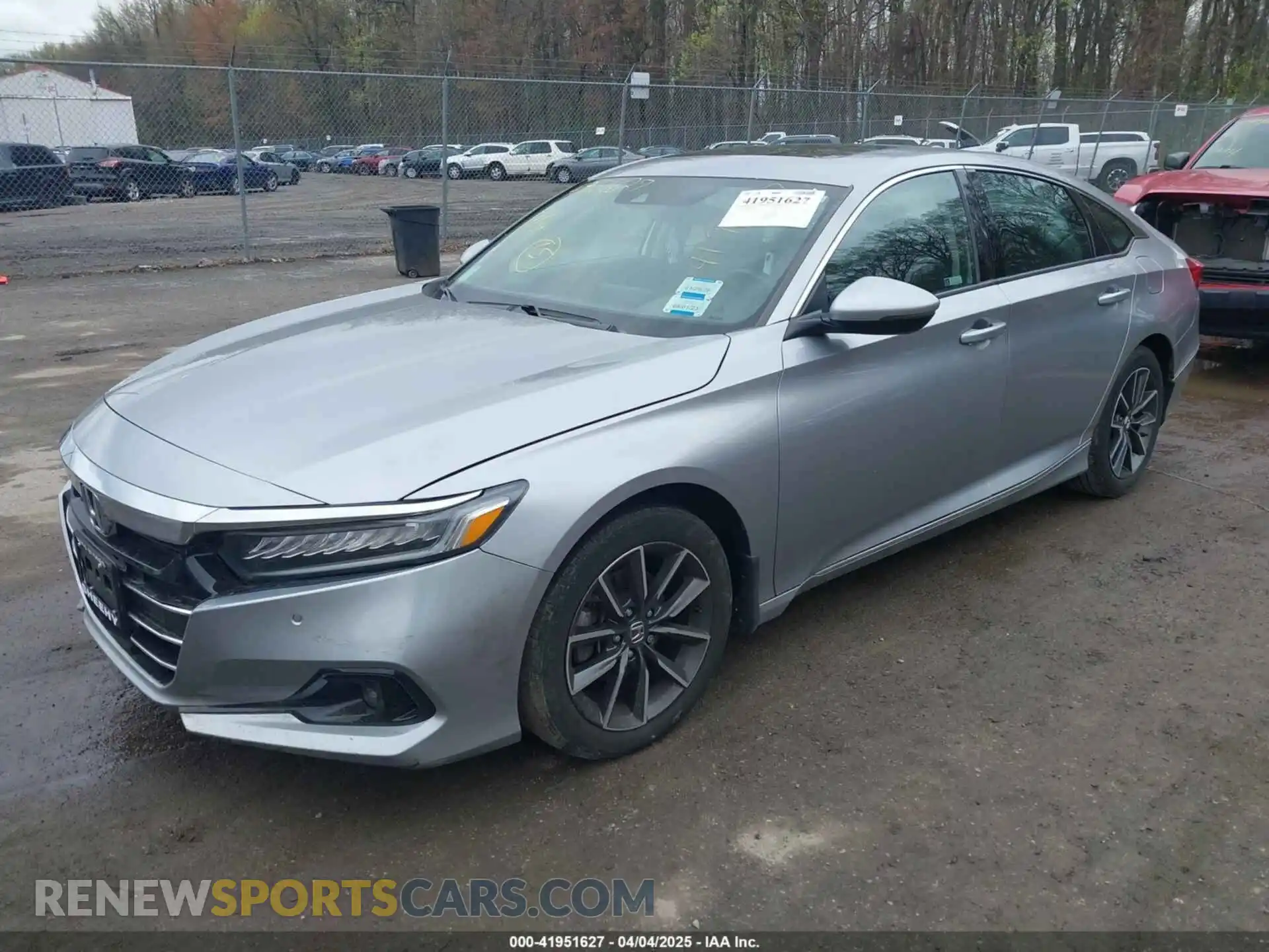 2 Photograph of a damaged car 1HGCV1F50MA074463 HONDA ACCORD 2021