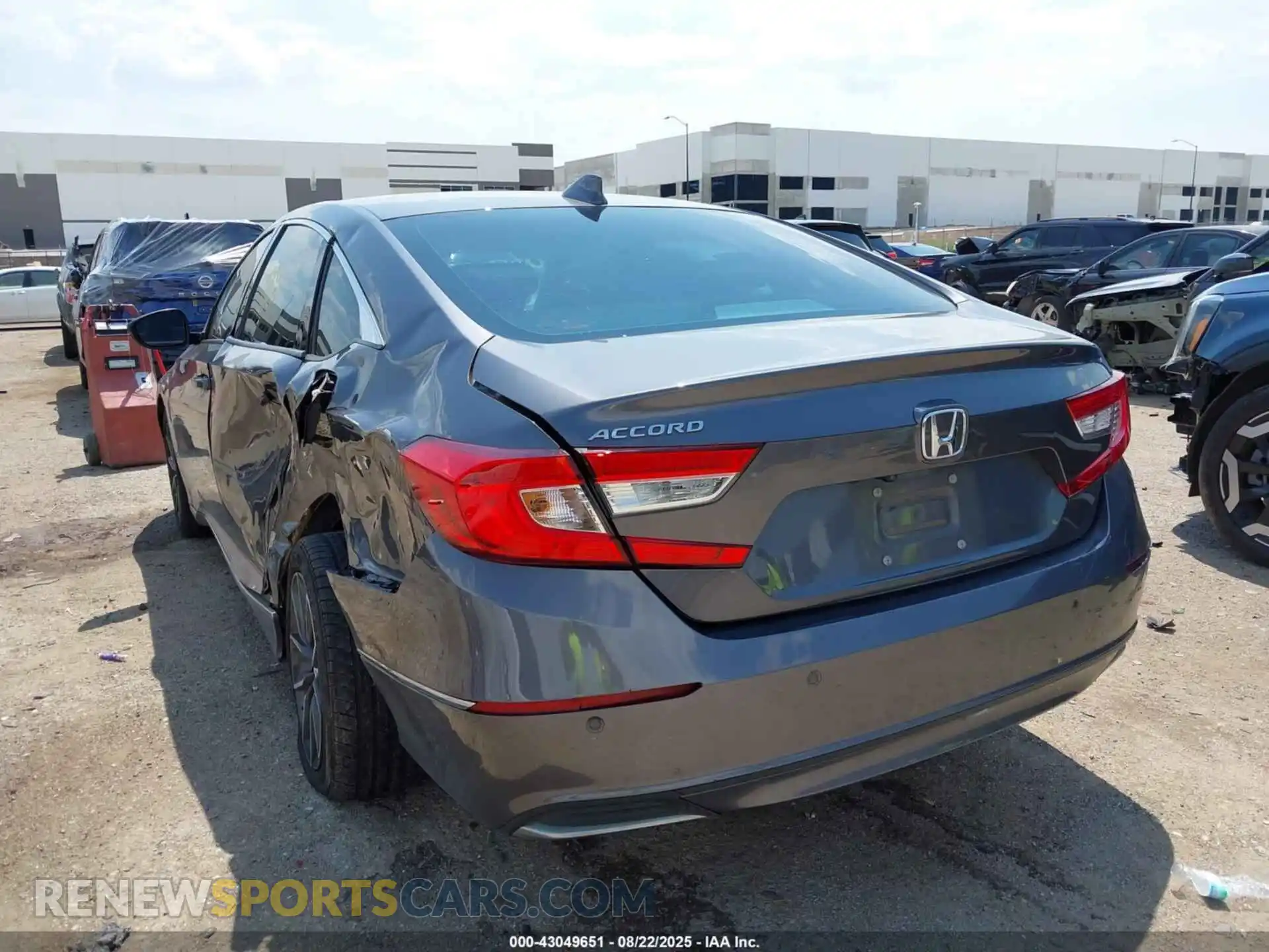 3 Photograph of a damaged car 1HGCV1F50MA078593 HONDA ACCORD 2021