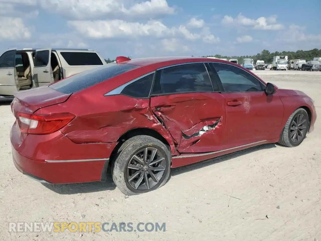 3 Photograph of a damaged car 1HGCV1F51MA003014 HONDA ACCORD 2021
