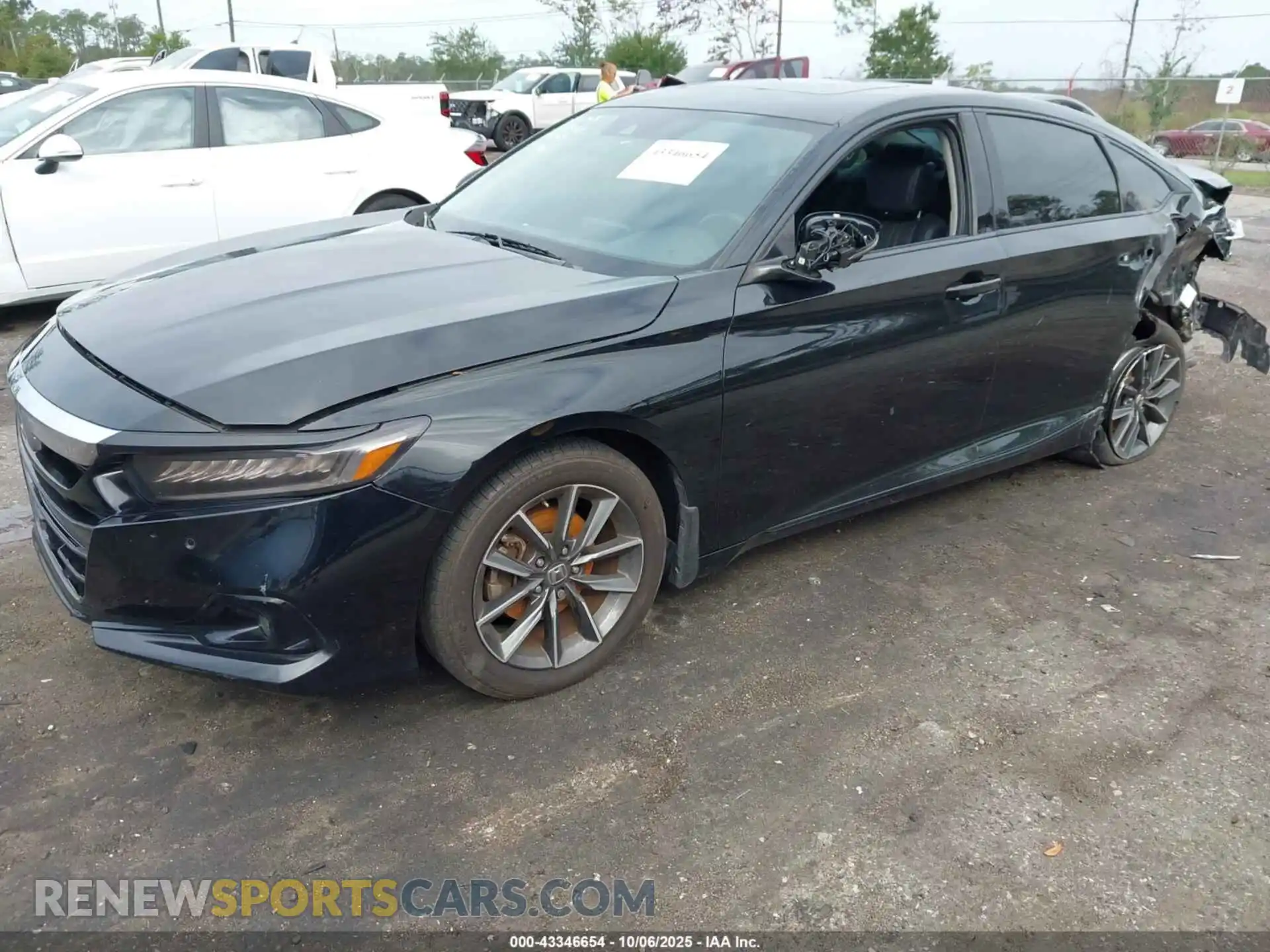 2 Photograph of a damaged car 1HGCV1F51MA017754 HONDA ACCORD 2021