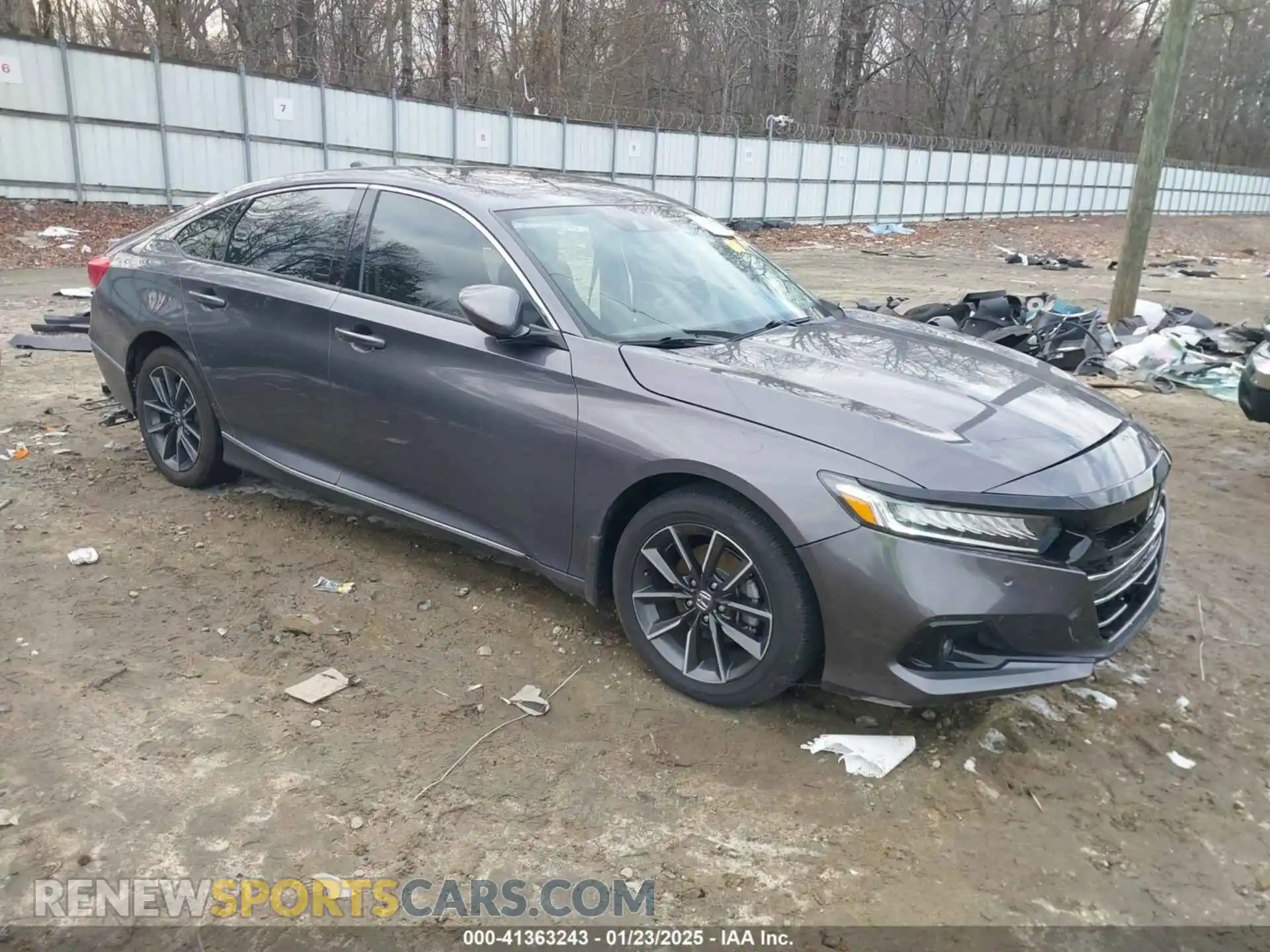 1 Photograph of a damaged car 1HGCV1F51MA060698 HONDA ACCORD 2021