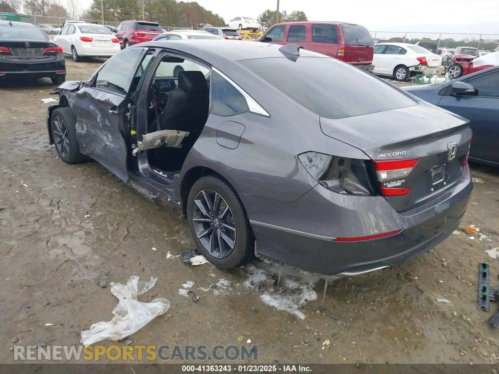3 Photograph of a damaged car 1HGCV1F51MA060698 HONDA ACCORD 2021