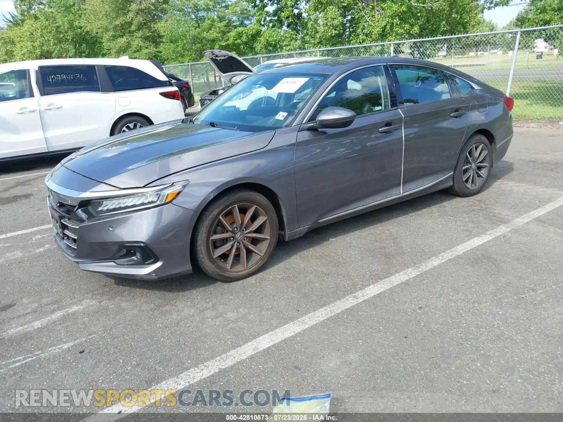 2 Photograph of a damaged car 1HGCV1F52MA093760 HONDA ACCORD 2021