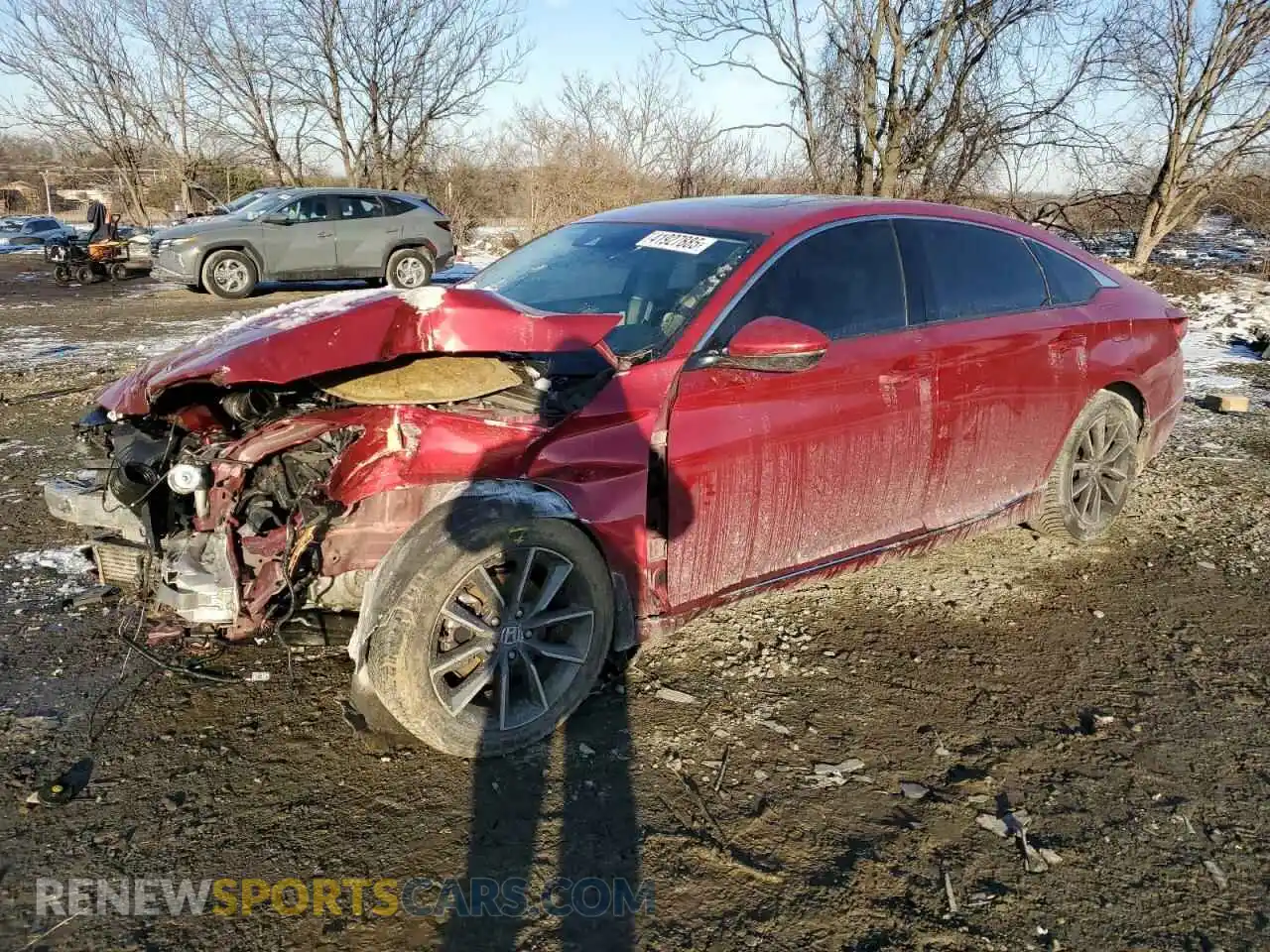 1 Photograph of a damaged car 1HGCV1F52MA094844 HONDA ACCORD 2021