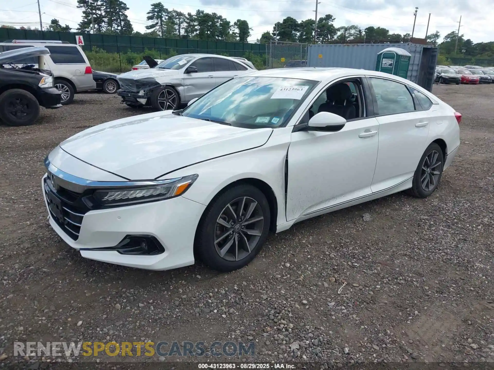 2 Photograph of a damaged car 1HGCV1F52MA117975 HONDA ACCORD 2021
