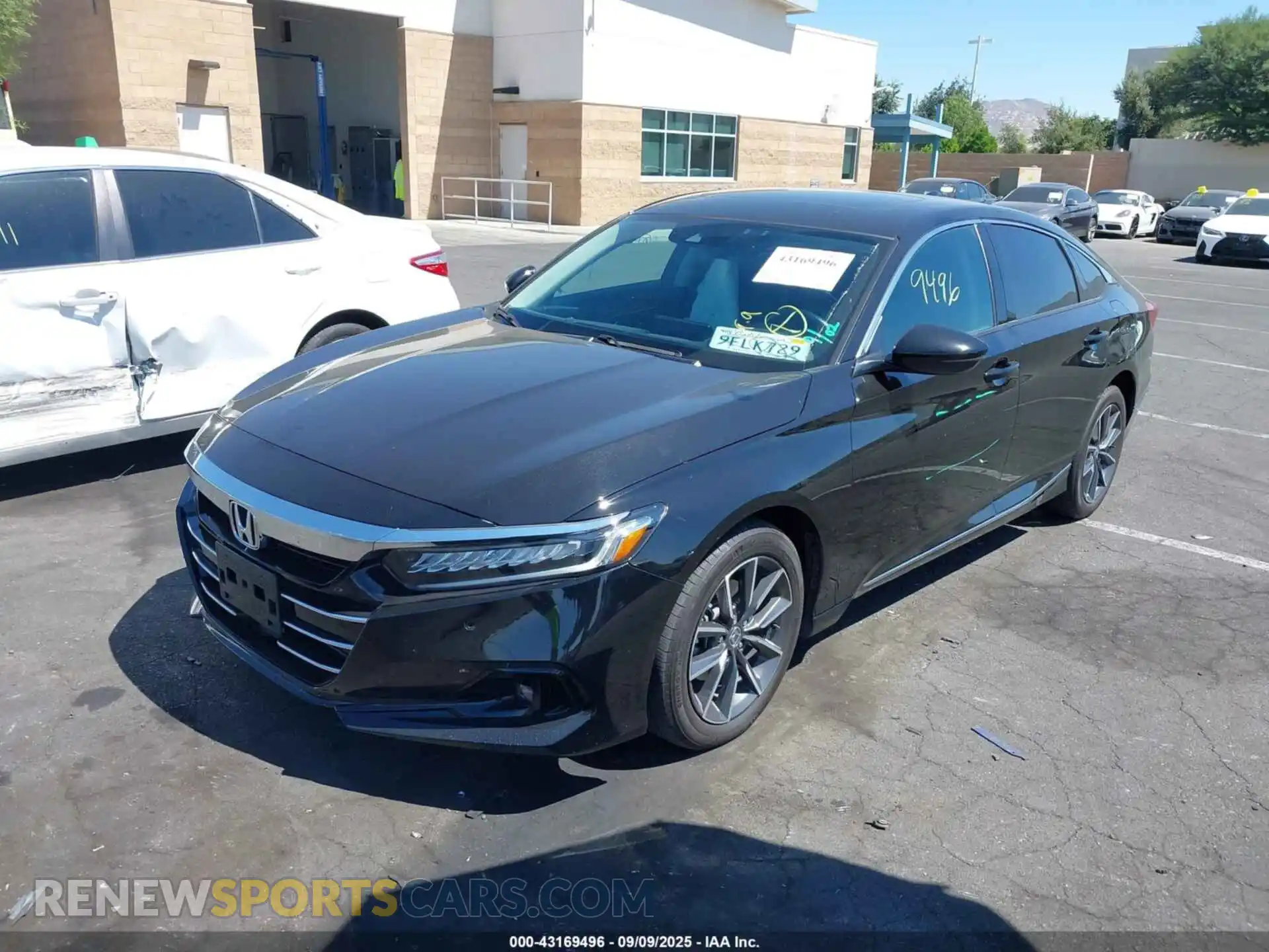 2 Photograph of a damaged car 1HGCV1F52MA119077 HONDA ACCORD 2021