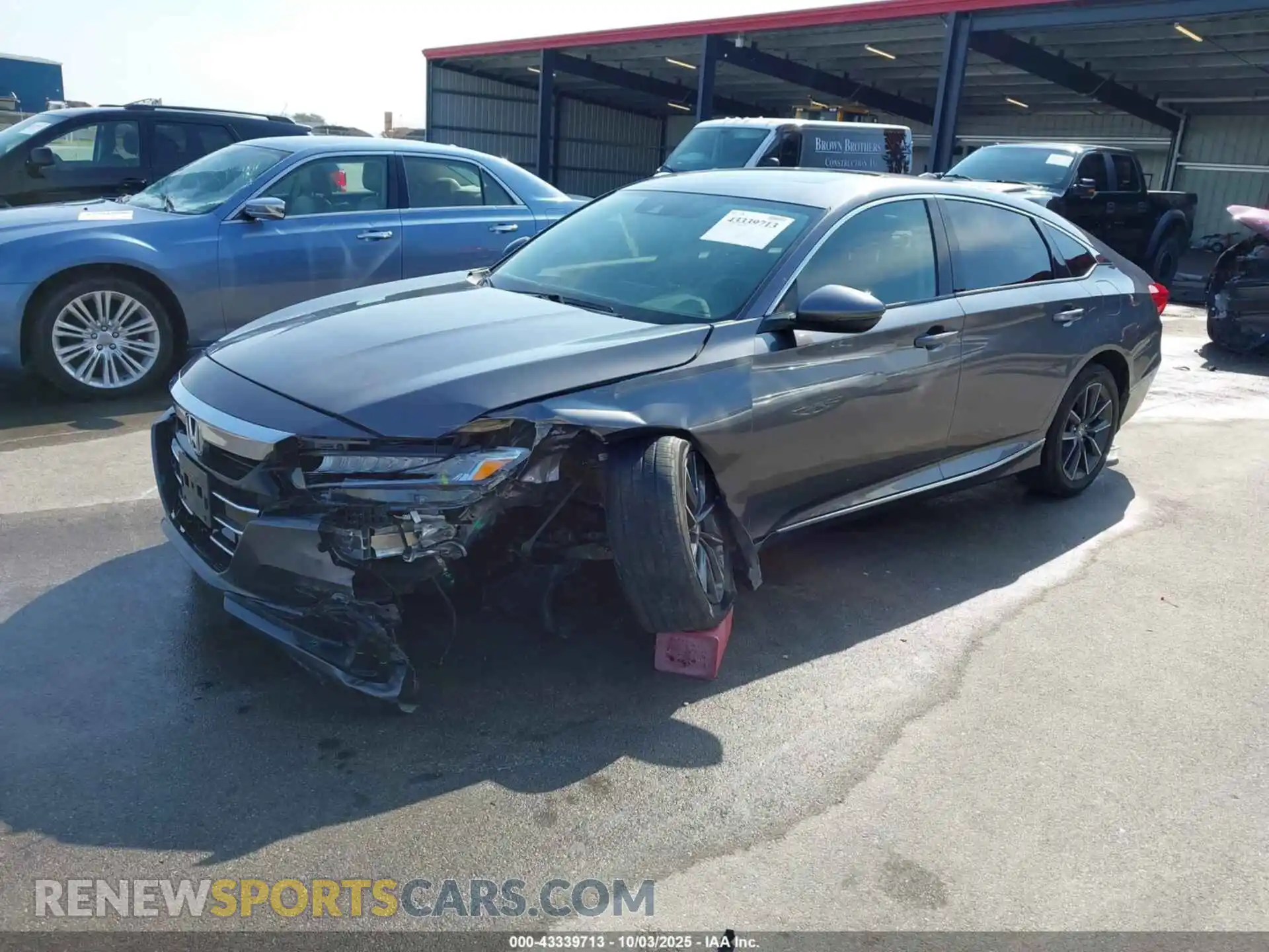2 Photograph of a damaged car 1HGCV1F53MA007226 HONDA ACCORD 2021