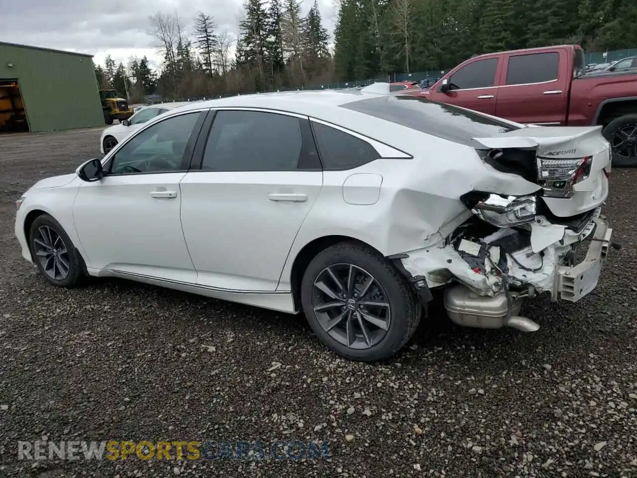 2 Photograph of a damaged car 1HGCV1F53MA058001 HONDA ACCORD 2021