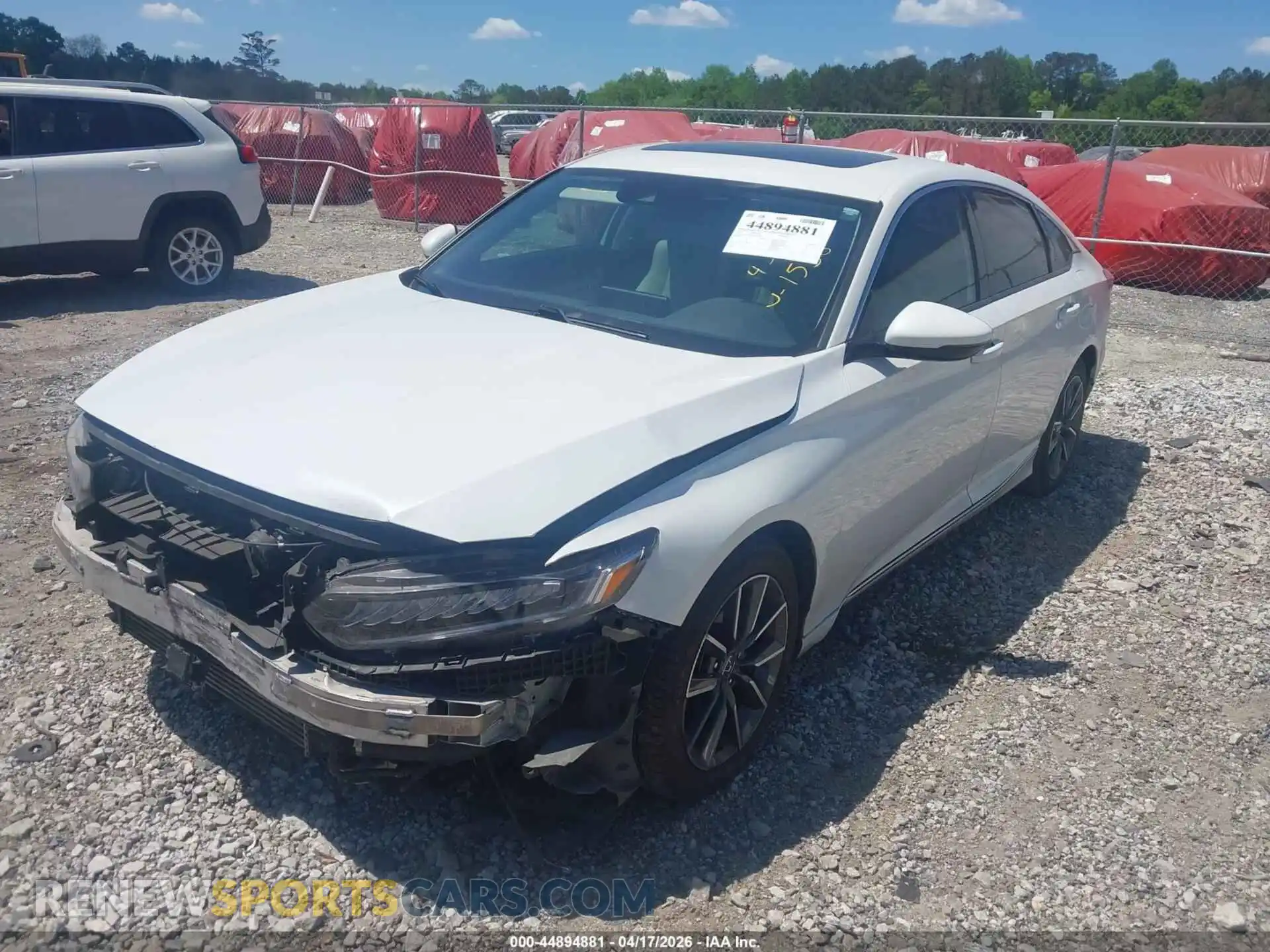 2 Photograph of a damaged car 1HGCV1F53MA081536 HONDA ACCORD 2021