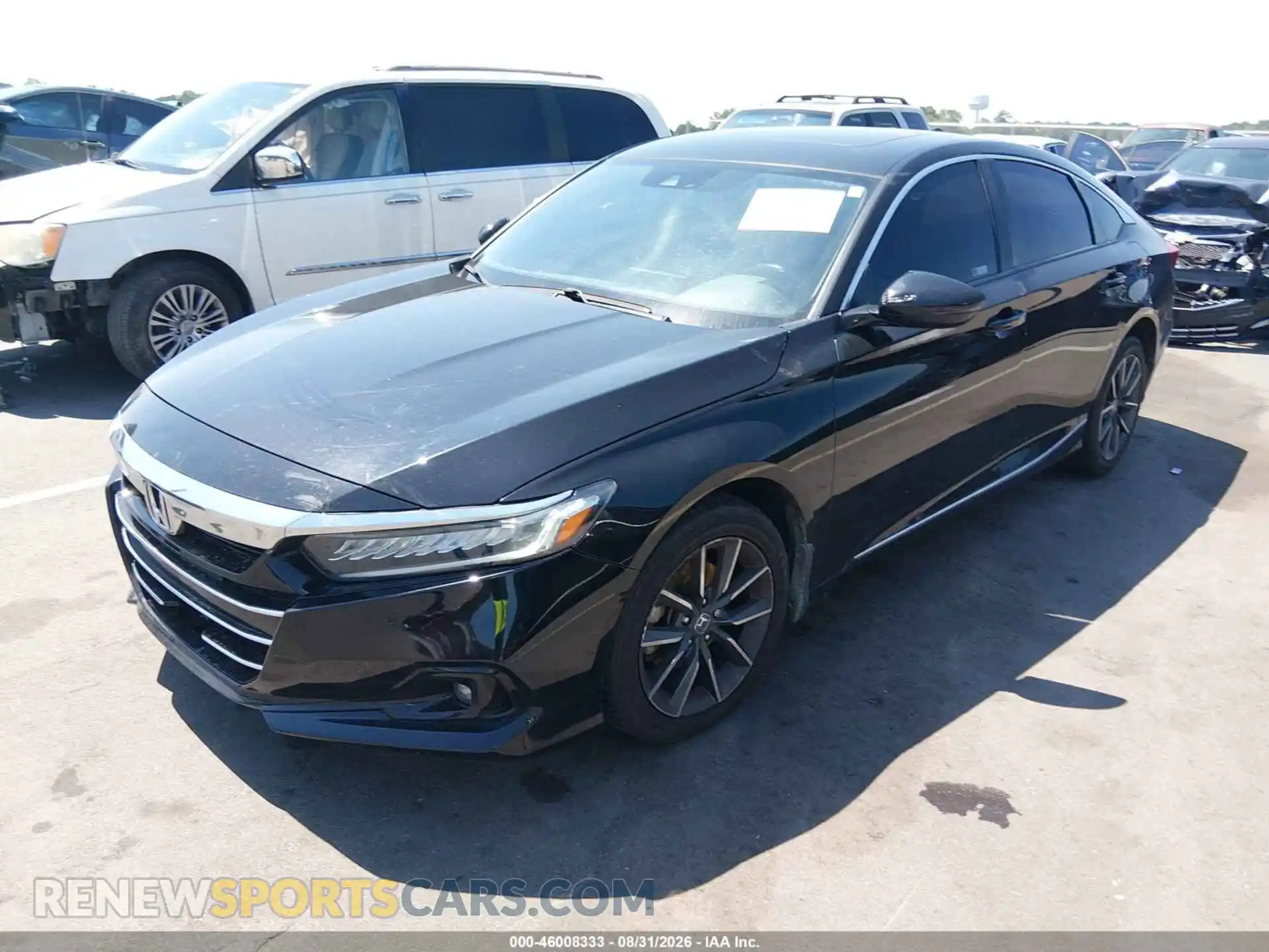2 Photograph of a damaged car 1HGCV1F53MA117516 HONDA ACCORD 2021