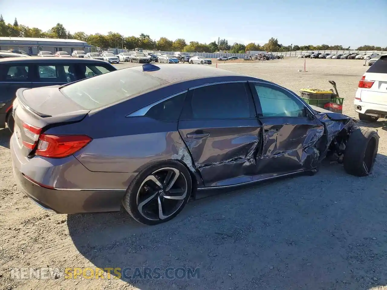 3 Photograph of a damaged car 1HGCV1F54MA064728 HONDA ACCORD 2021