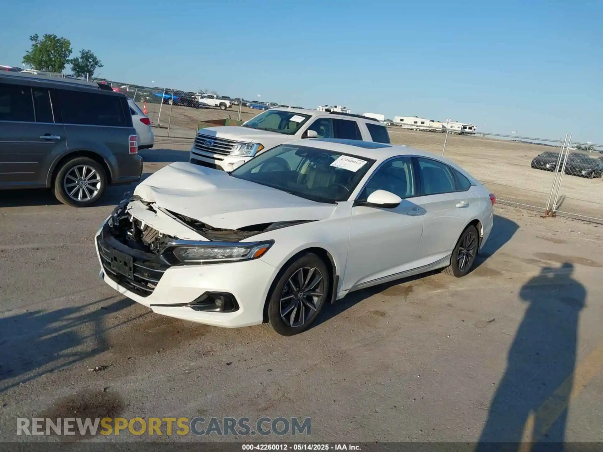 2 Photograph of a damaged car 1HGCV1F54MA085174 HONDA ACCORD 2021