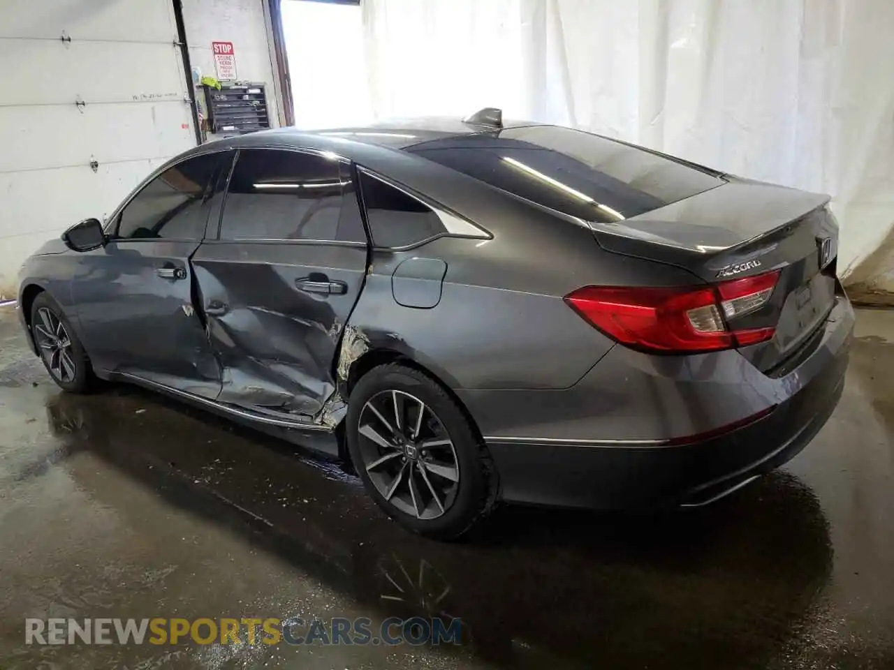 2 Фотография поврежденного автомобиля 1HGCV1F54MA091590 HONDA ACCORD 2021