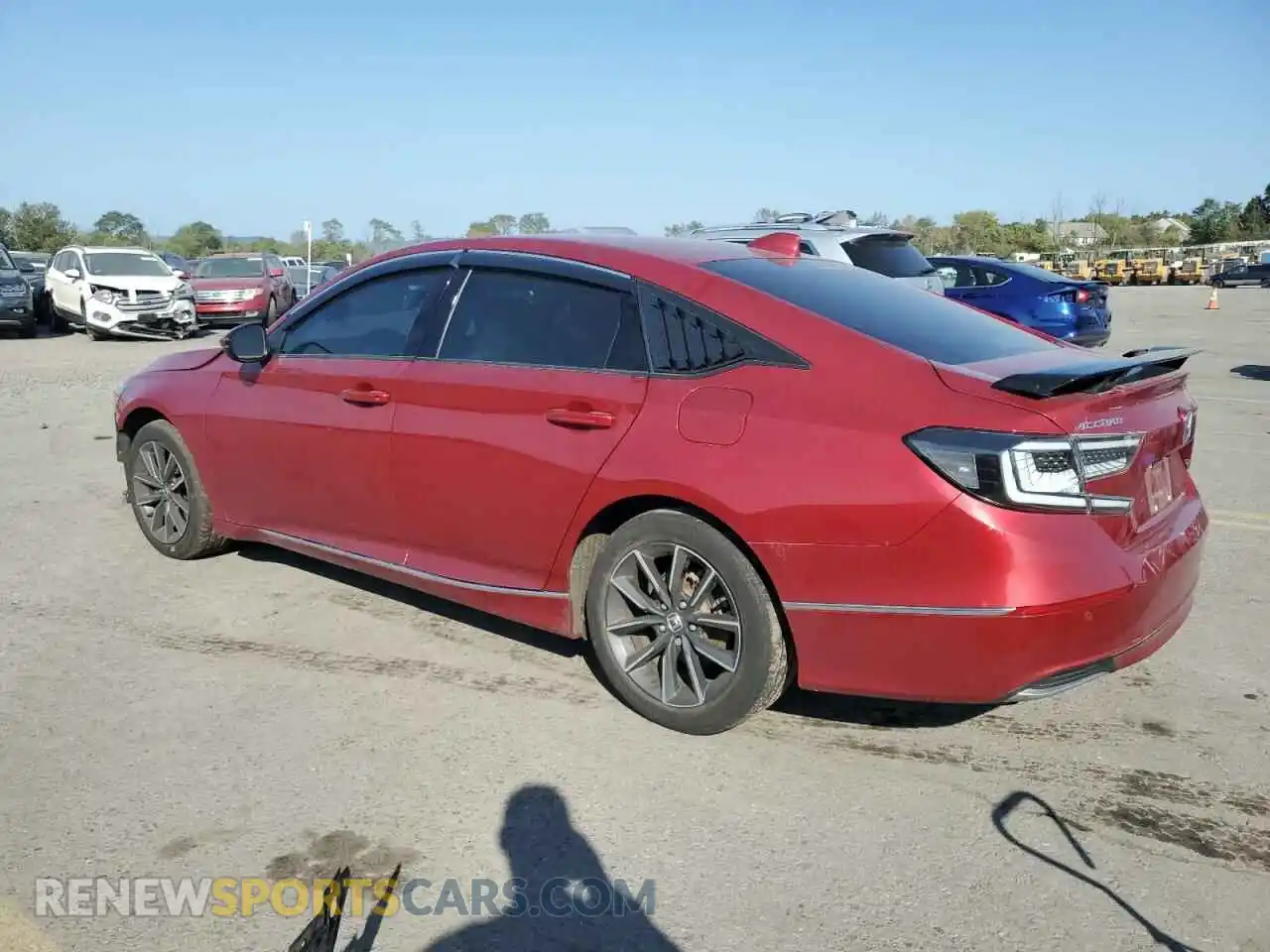 2 Photograph of a damaged car 1HGCV1F55MA015473 HONDA ACCORD 2021