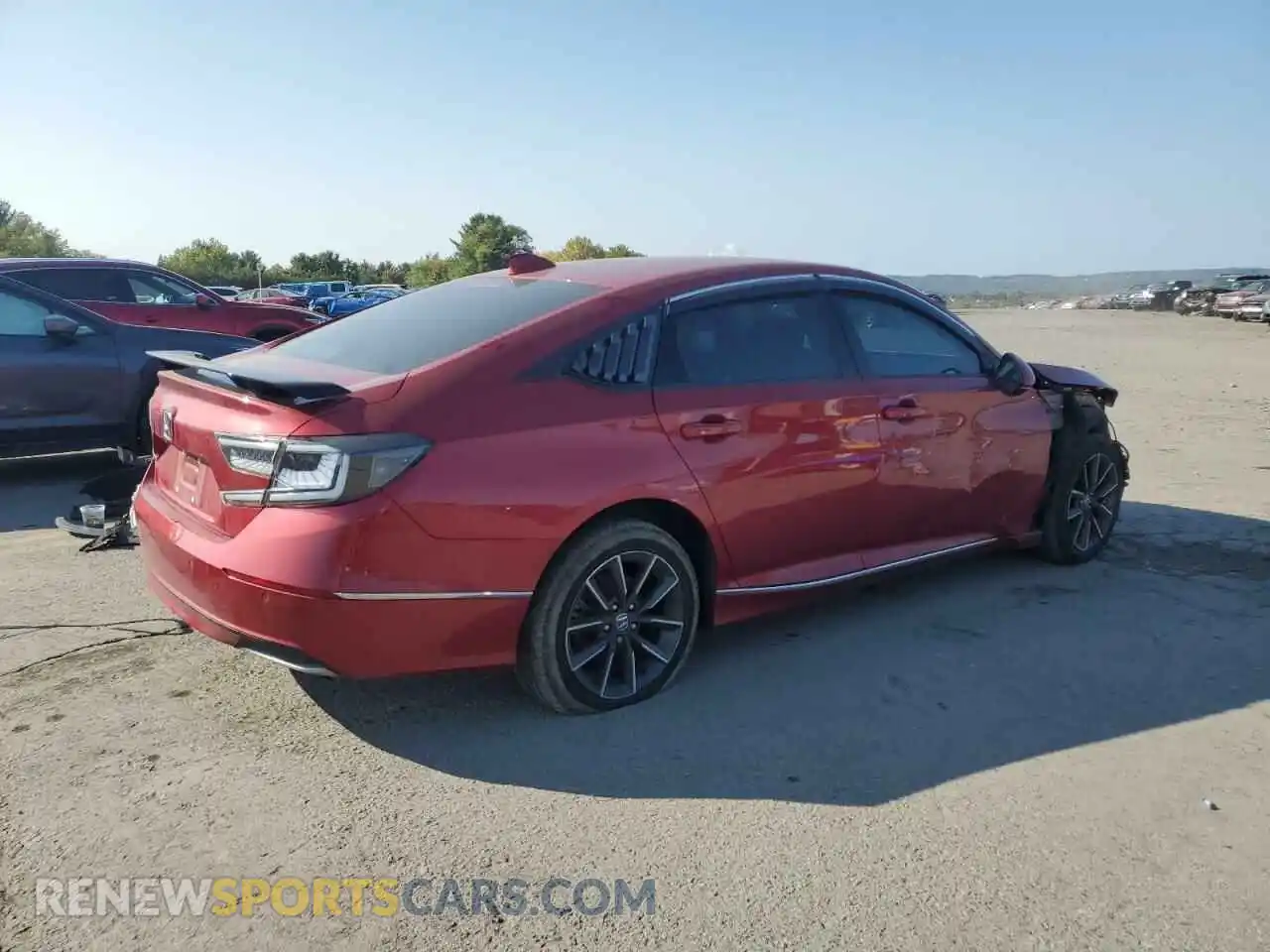 3 Photograph of a damaged car 1HGCV1F55MA015473 HONDA ACCORD 2021