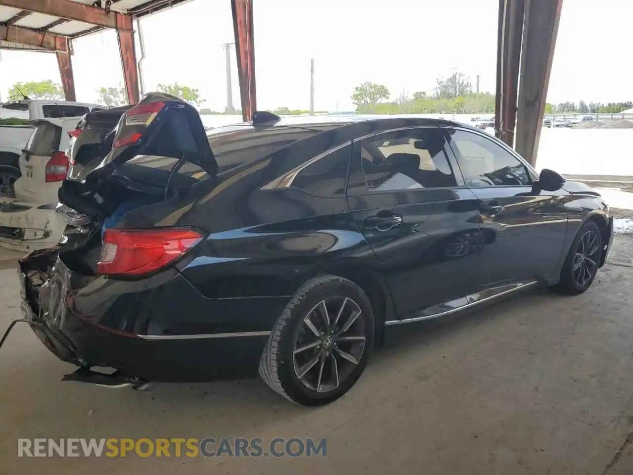 3 Photograph of a damaged car 1HGCV1F55MA017014 HONDA ACCORD 2021