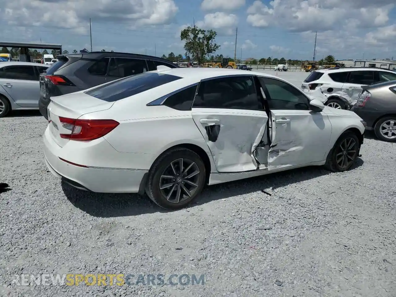 3 Photograph of a damaged car 1HGCV1F55MA025663 HONDA ACCORD 2021