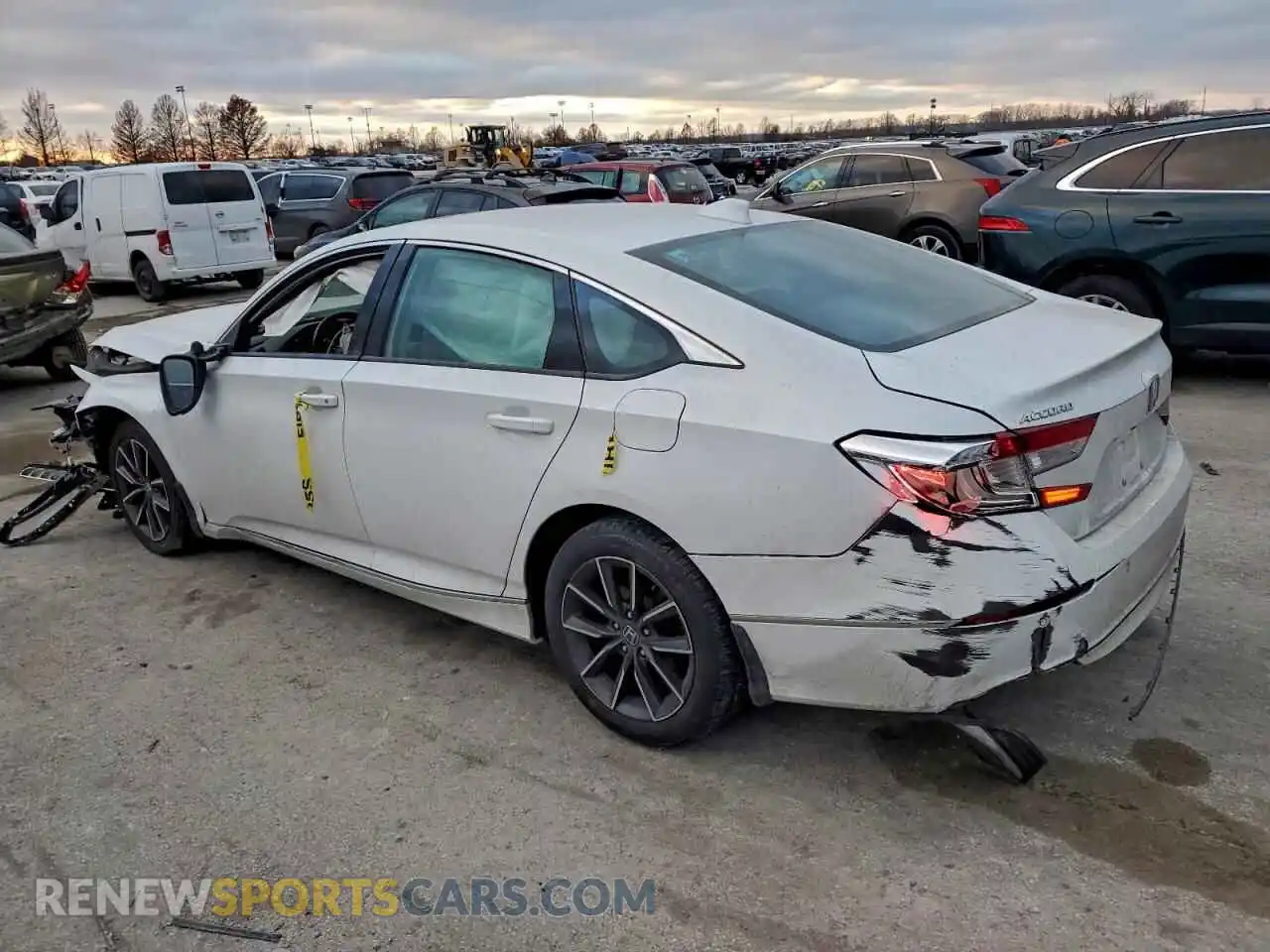 2 Photograph of a damaged car 1HGCV1F55MA076578 HONDA ACCORD 2021