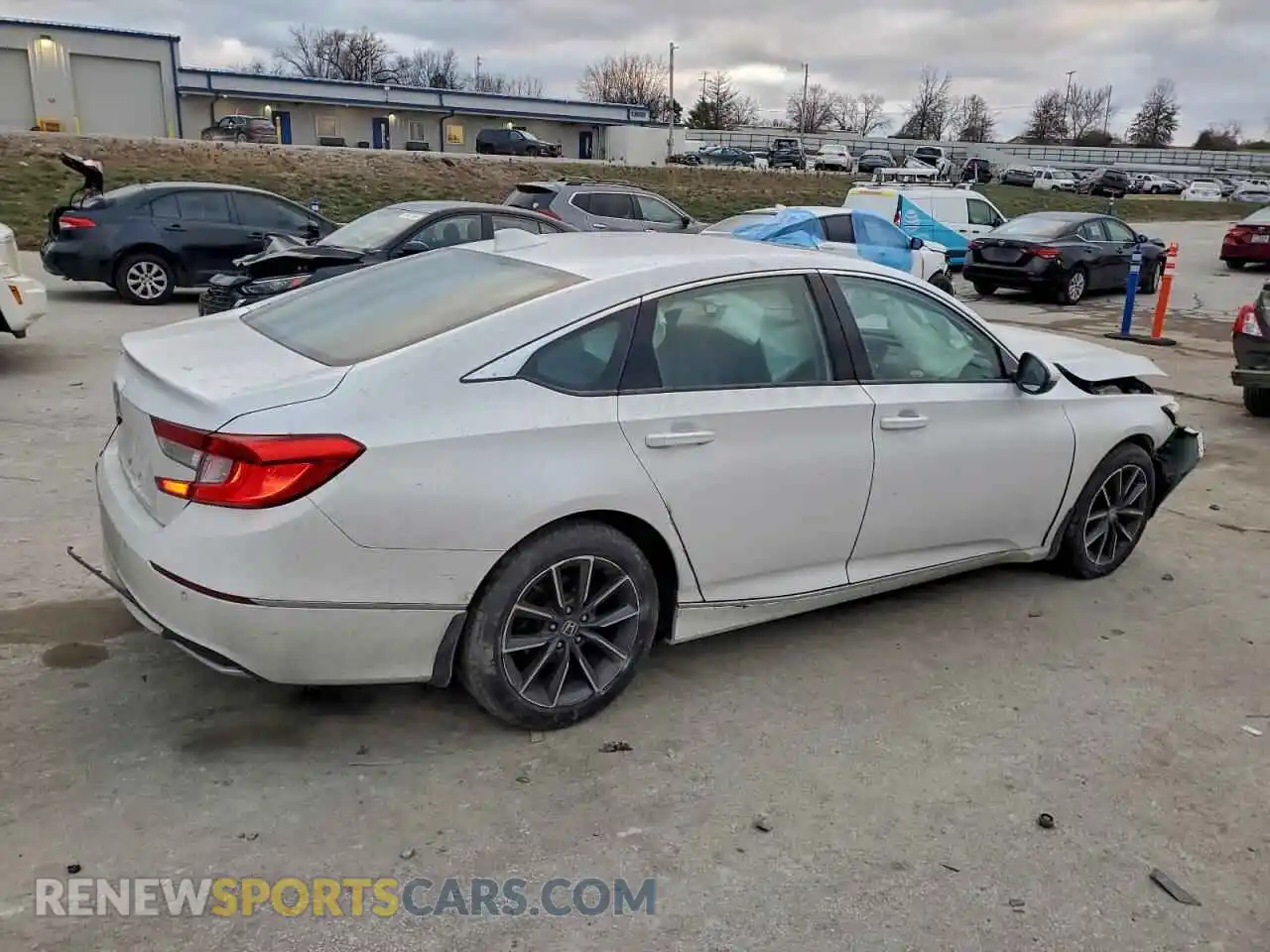 3 Photograph of a damaged car 1HGCV1F55MA076578 HONDA ACCORD 2021