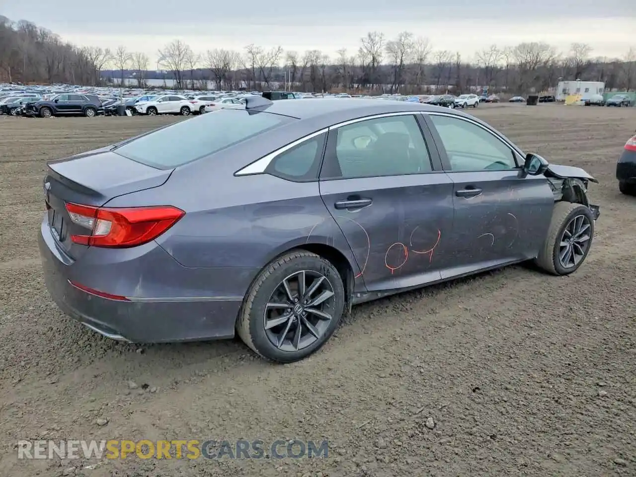 3 Photograph of a damaged car 1HGCV1F55MA092022 HONDA ACCORD 2021