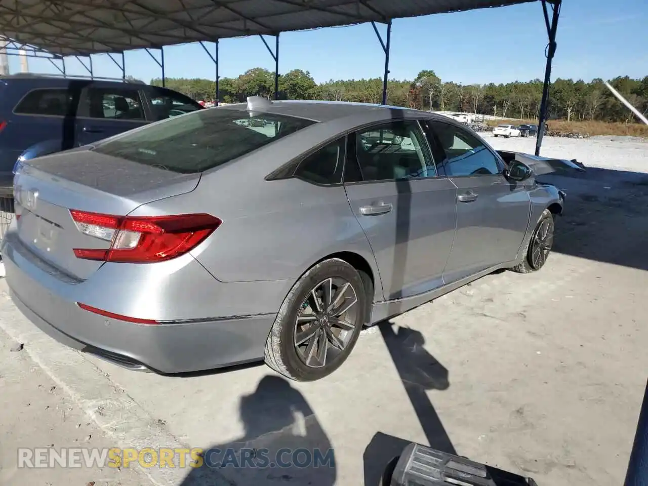 3 Photograph of a damaged car 1HGCV1F55MA110406 HONDA ACCORD 2021