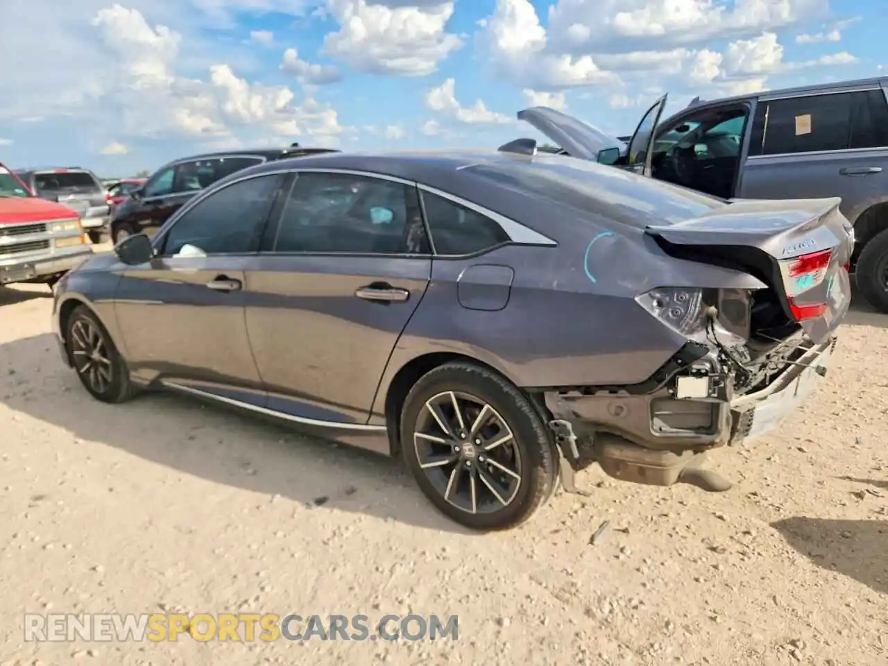 2 Photograph of a damaged car 1HGCV1F56MA005146 HONDA ACCORD 2021
